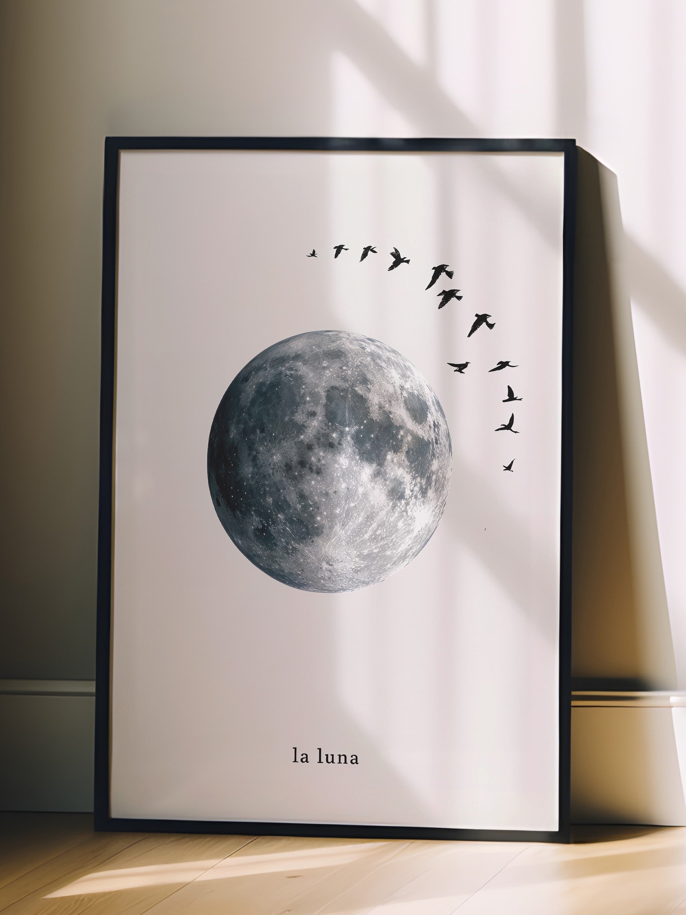 Duvar Tablosu, Siyah Çerçeveli Tablo ve Poster, Ritüel Serisi, Kuş Tablo, NO:115227