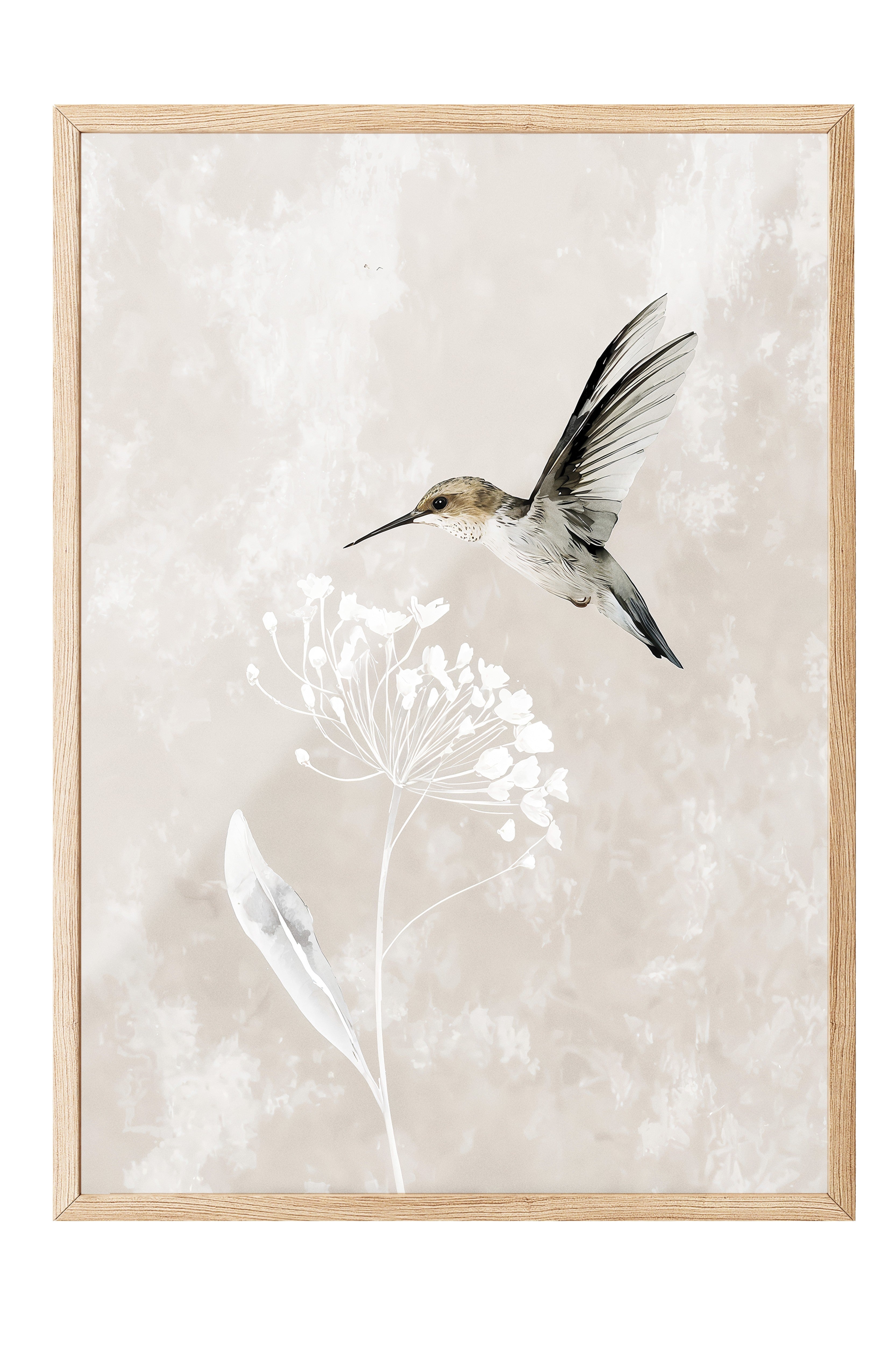 Duvar Tablosu, Ahşap Çerçeveli Tablo ve Poster, Ritüel Serisi, Kuş Tablo, NO:115241