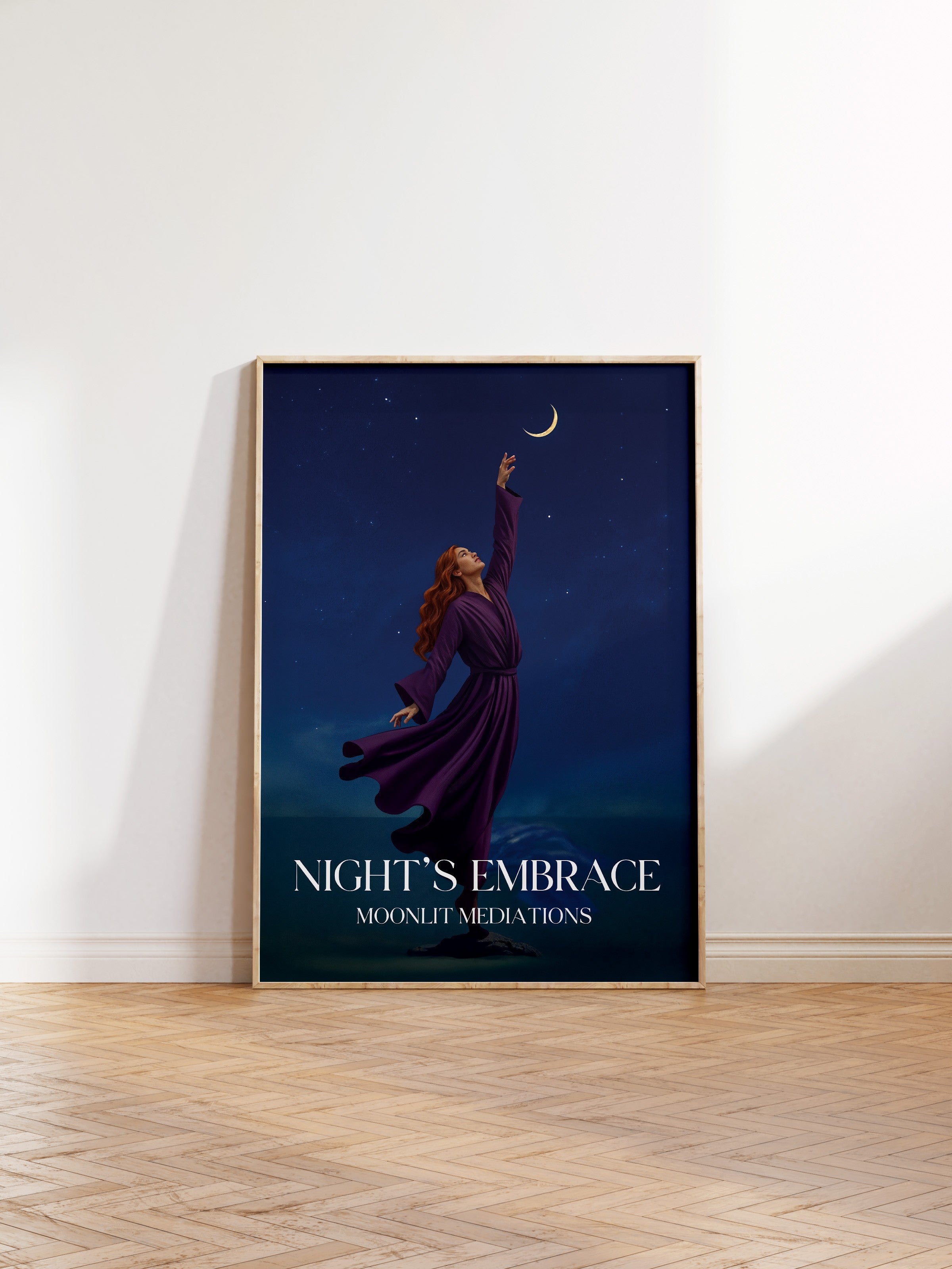 Duvar Tablosu, Ahşap Çerçeveli Tablo ve Poster, Ritüel Serisi, Maximalist Tablo, NO:115201