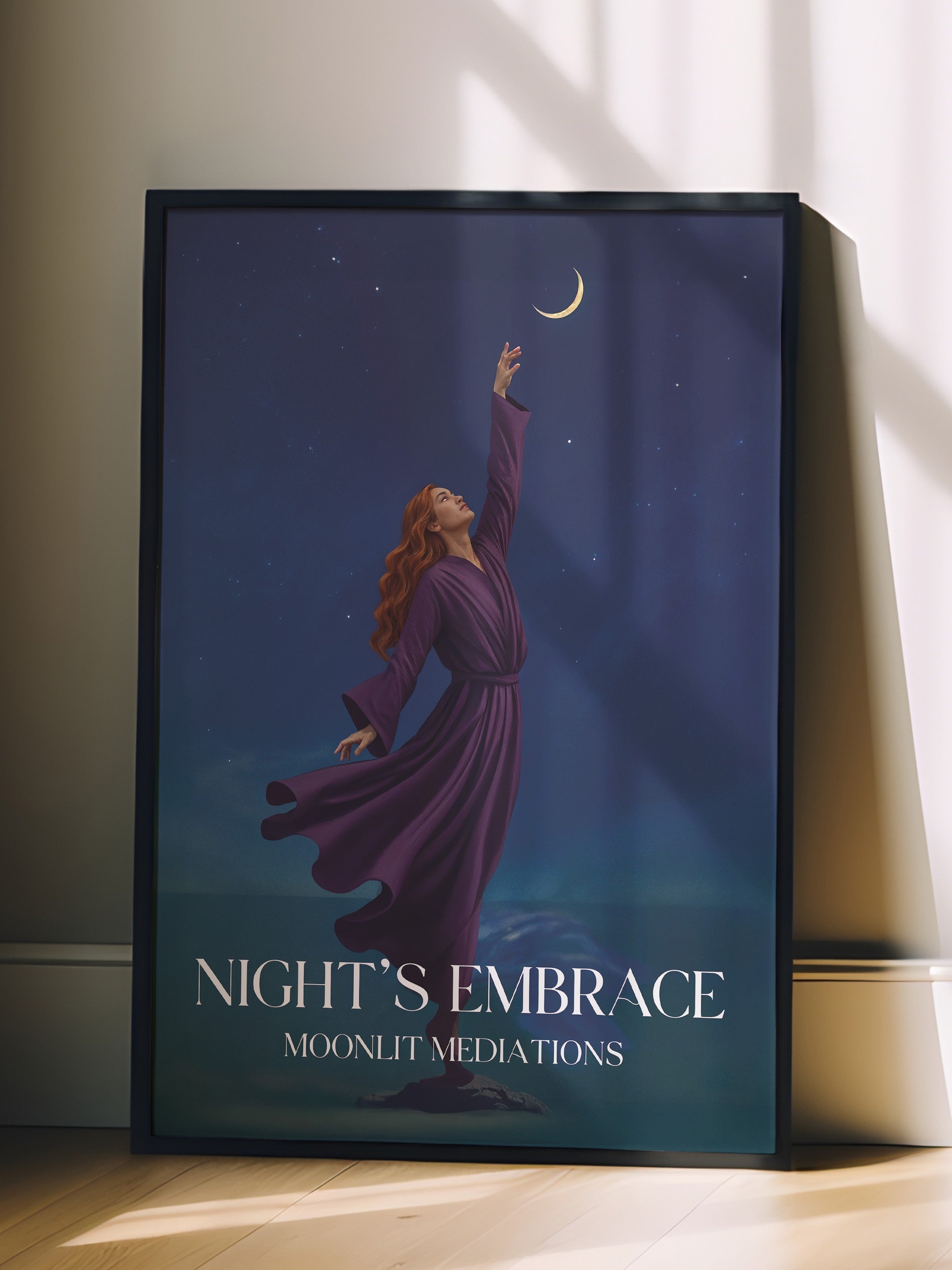 Duvar Tablosu, Siyah Çerçeveli Tablo ve Poster, Ritüel Serisi, Maximalist Tablo, NO:115201