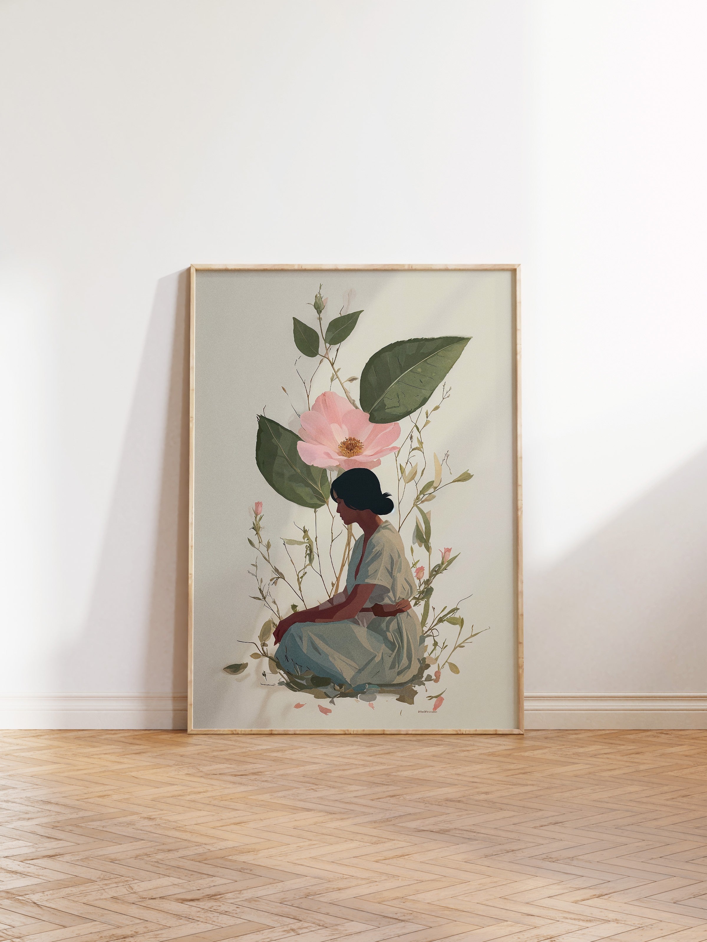 Duvar Tablosu, Ahşap Çerçeveli Tablo ve Poster, Ritüel Serisi, NO:115240