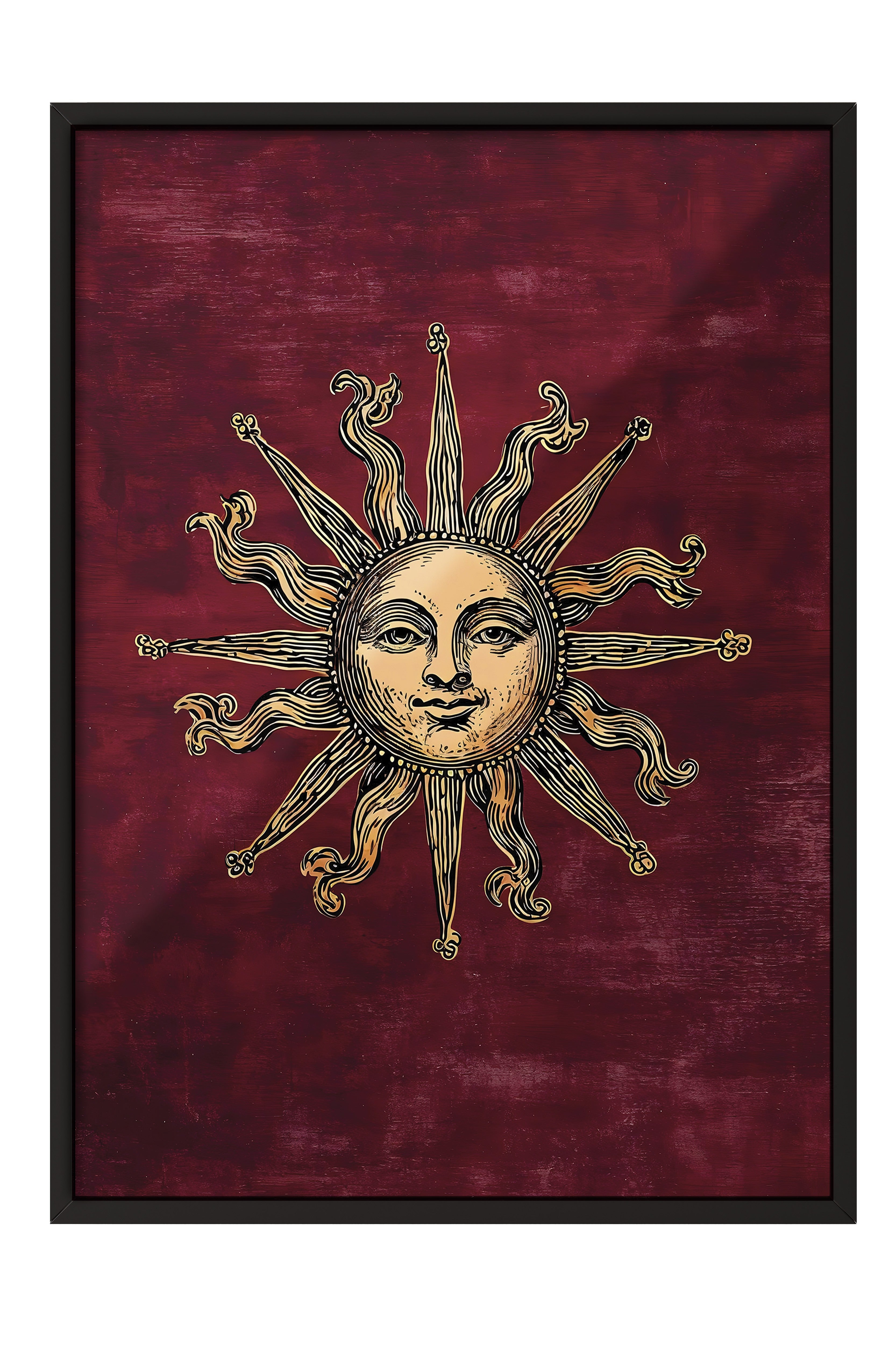 Duvar Tablosu, Siyah Çerçeveli Tablo ve Poster, Ritüel Serisi, NO:115256