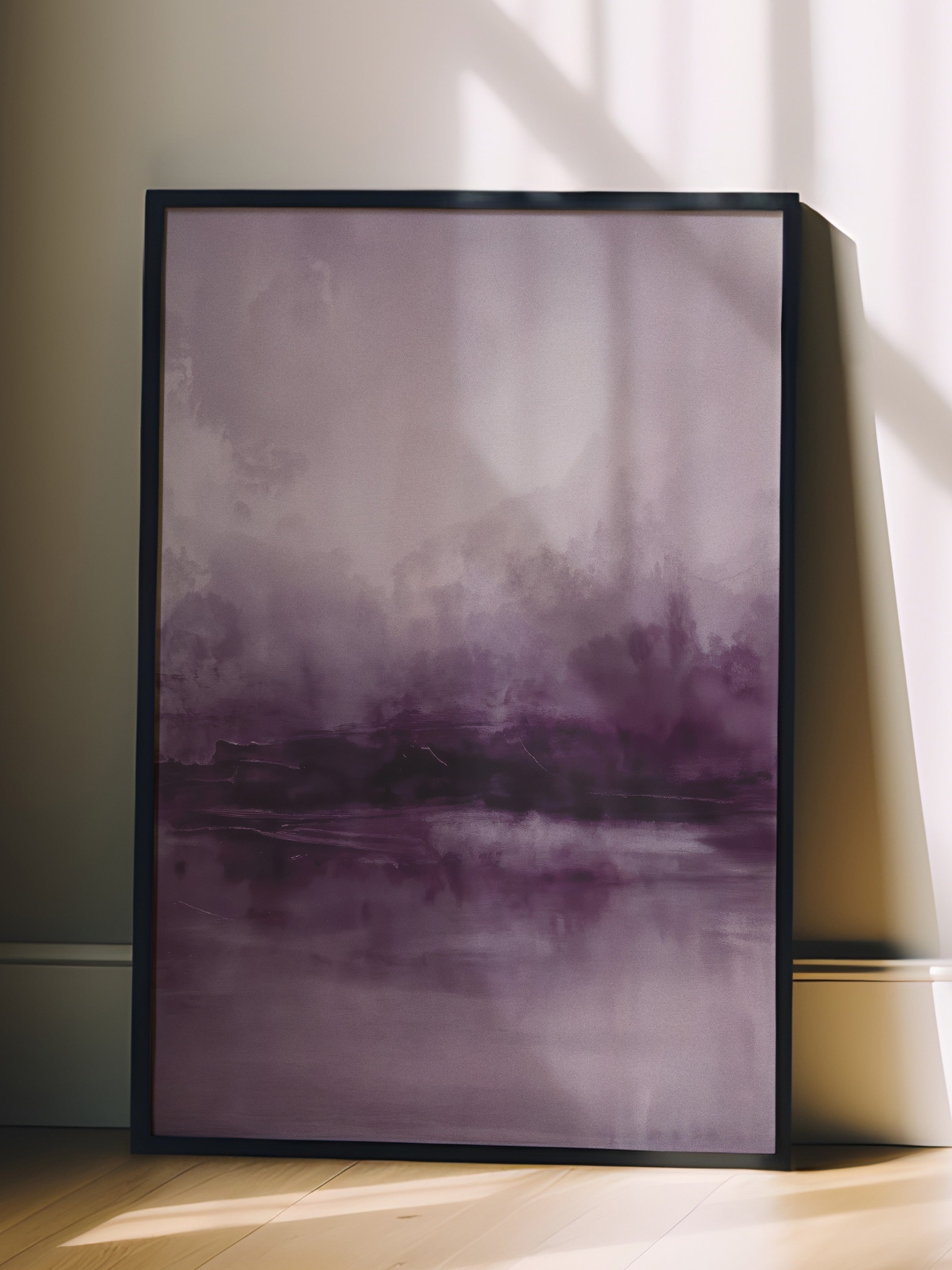 Duvar Tablosu, Siyah Çerçeveli Tablo ve Poster, Ritüel Serisi, Yağlıboya Tablo, NO:115219