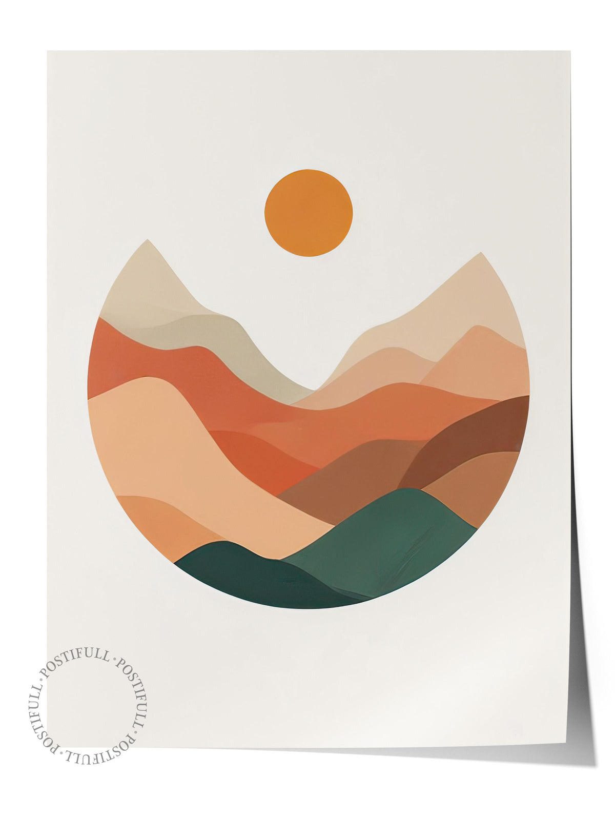 Earth Sphere Poster, Çerçevesiz Duvar Posteri, Dikey Duvar Tablosu Com
