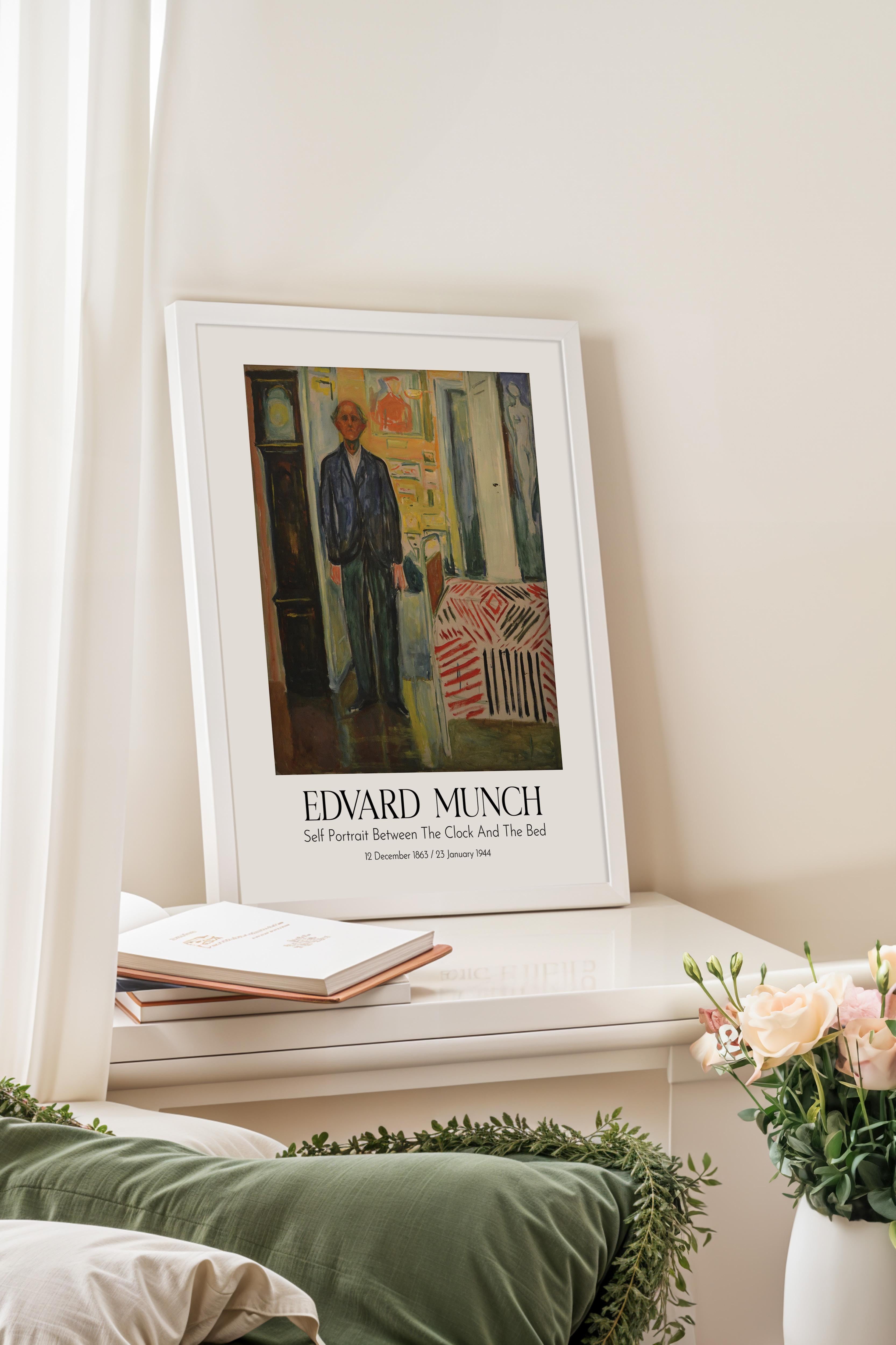 Edvard Munch, Beyaz Çerçeveli Tablo, Sanat Serisi NO:111719