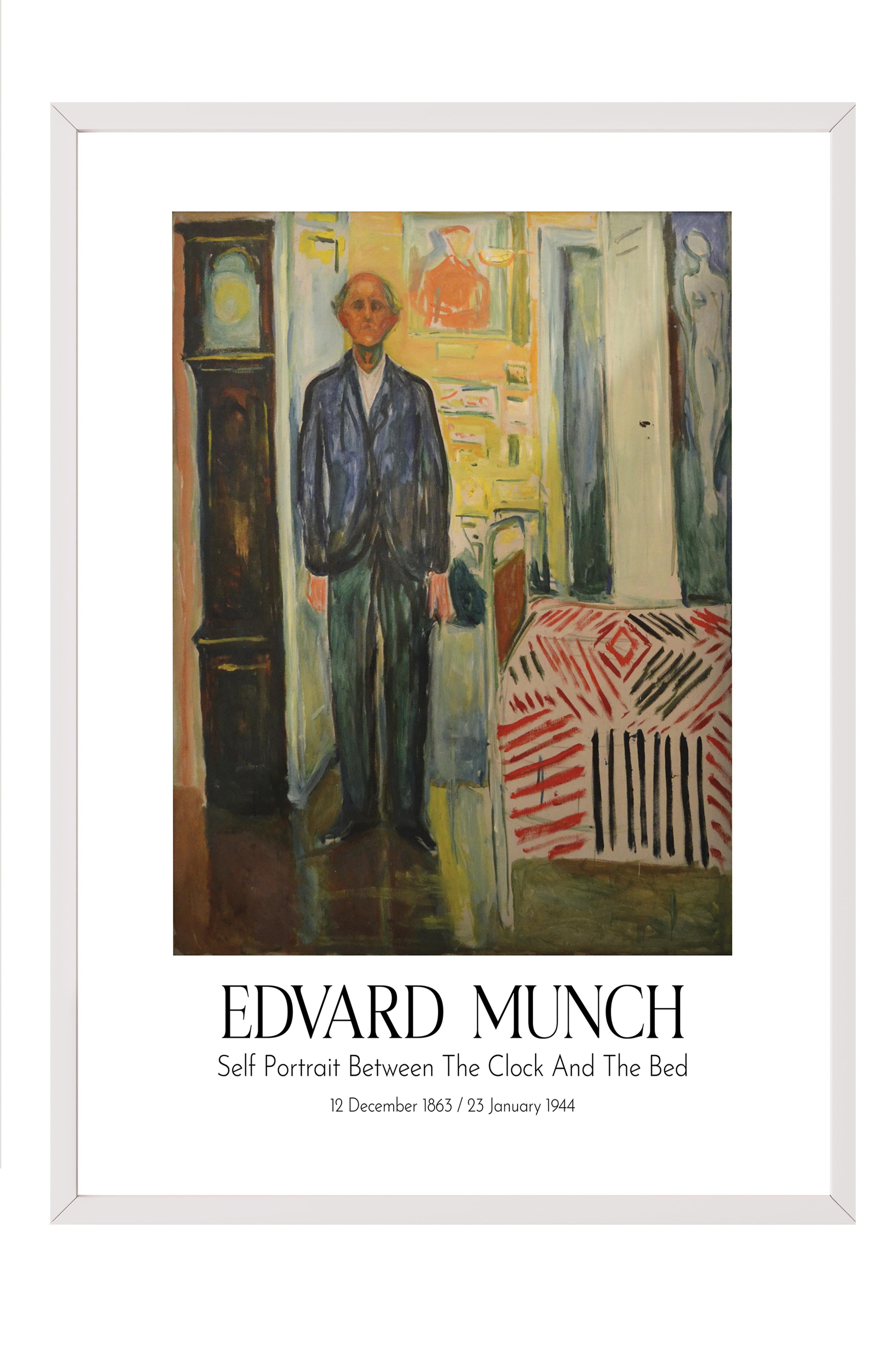 Edvard Munch, Beyaz Çerçeveli Tablo, Sanat Serisi NO:111719