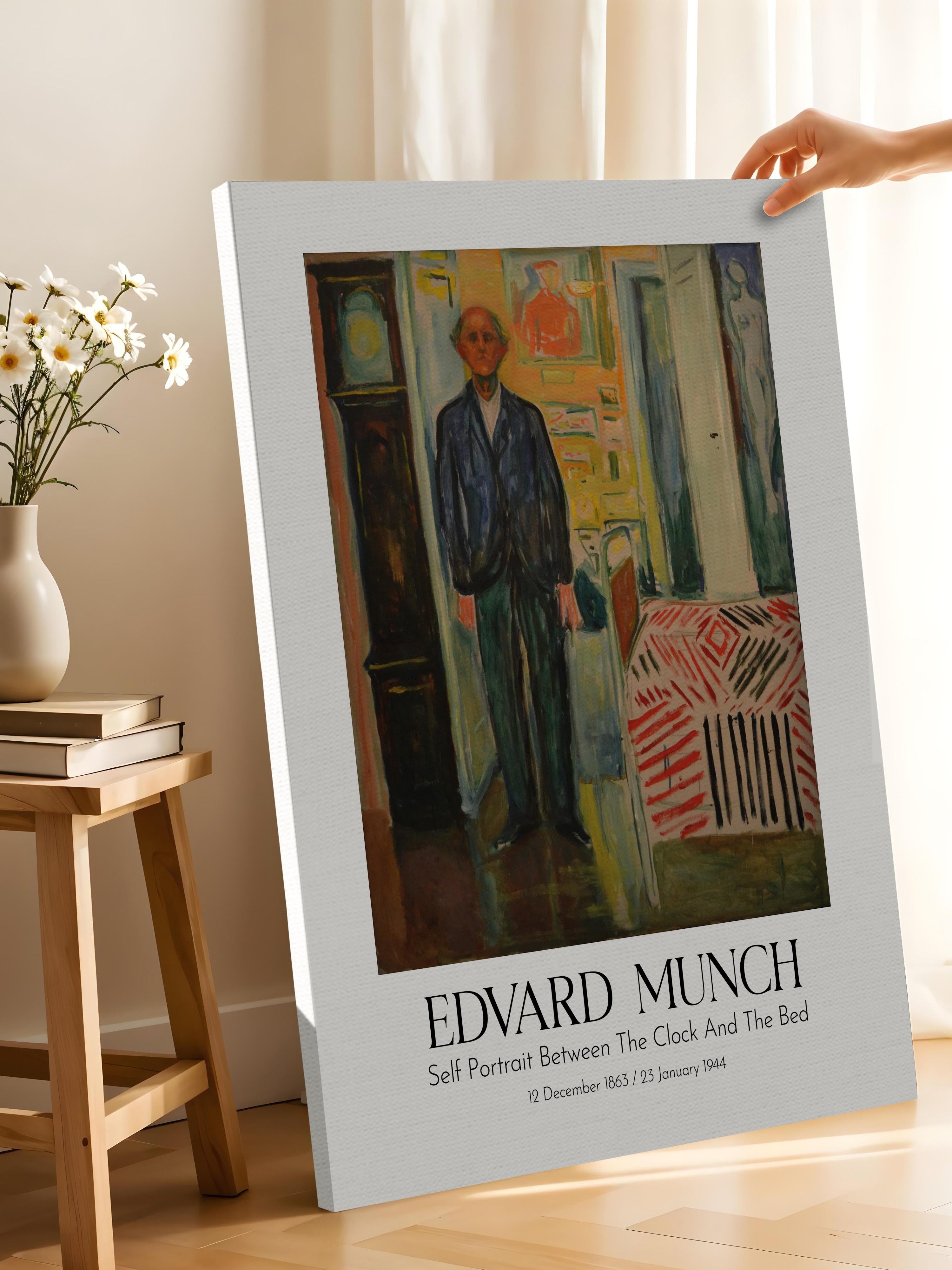 Edvard Munch, Kanvas Tablo, Sanat Serisi NO:111719