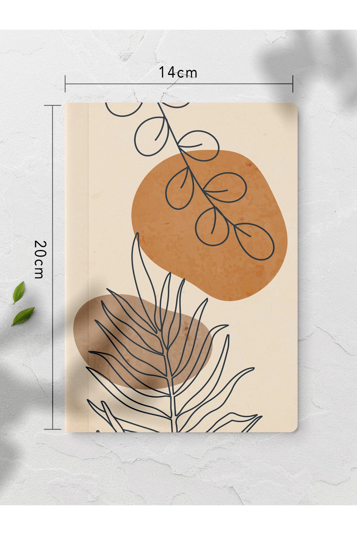 Çizgisiz Defter Seti - Boho - 4 Adet - 14cm*20cm - 64 Sayfa