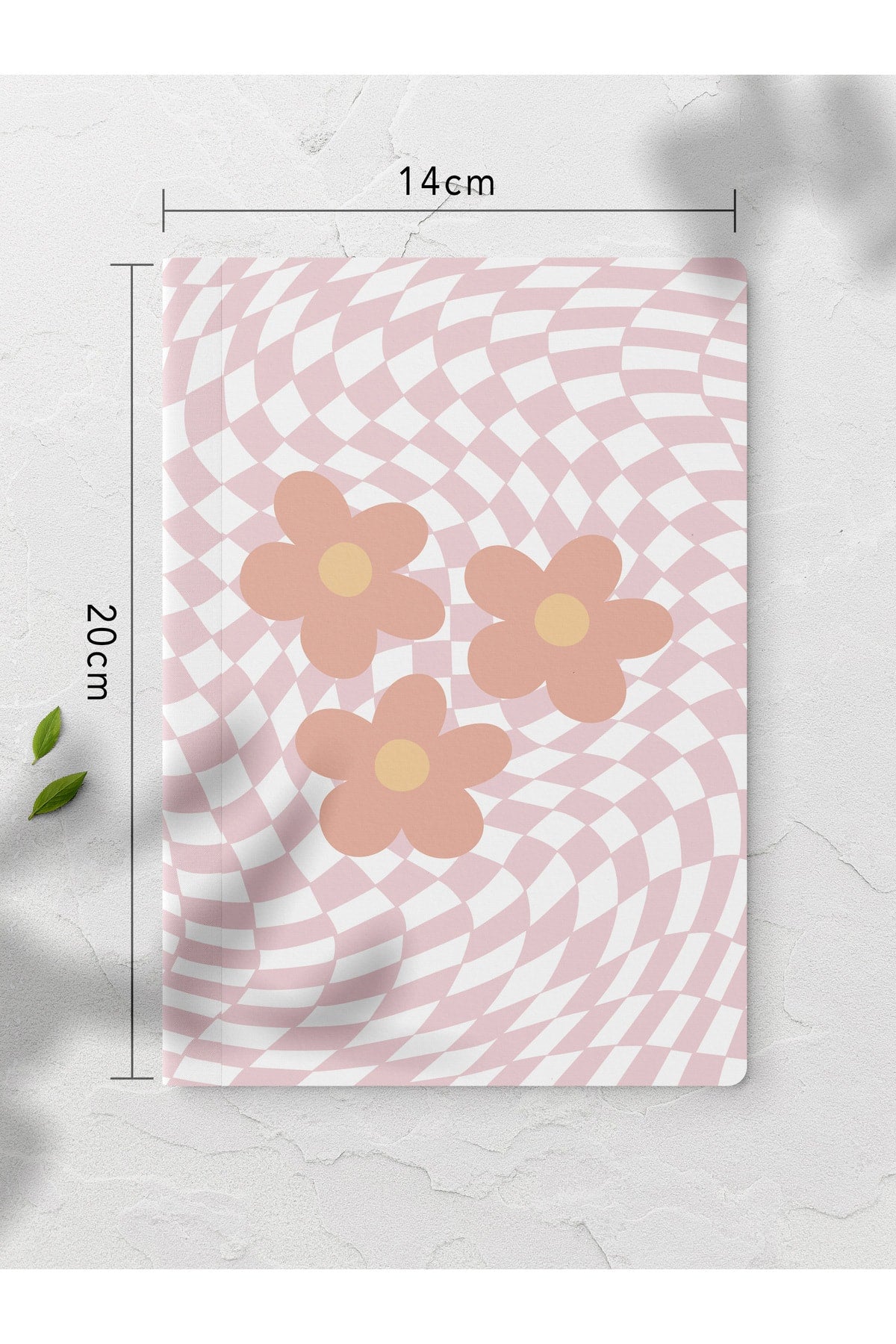 Çizgisiz Defter Seti - Pembe - 4 Adet - 14cm*20cm - 64 Sayfa