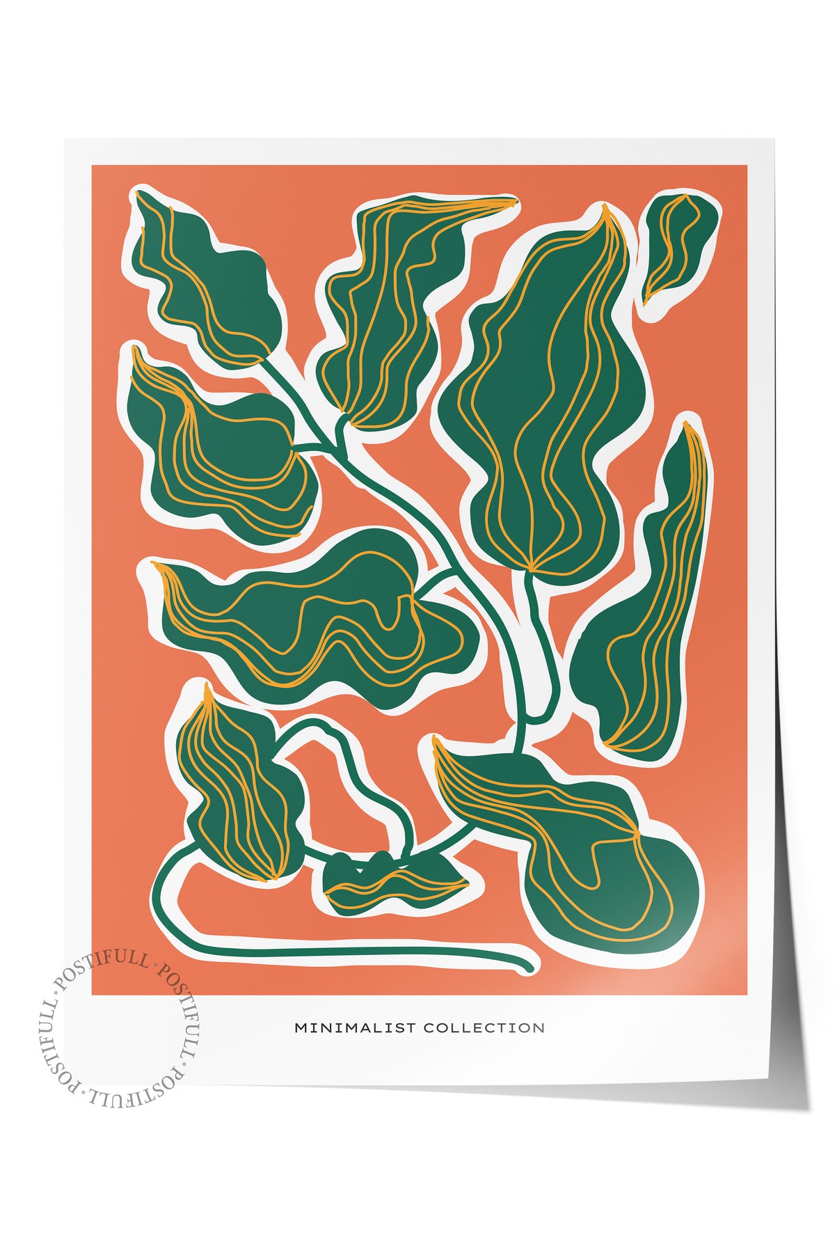 Estetik Duvar Posteri - Estetik Çizim Çerçevesiz Poster - Yatak Odası, Salon, Mutfak Duvar Dekoru