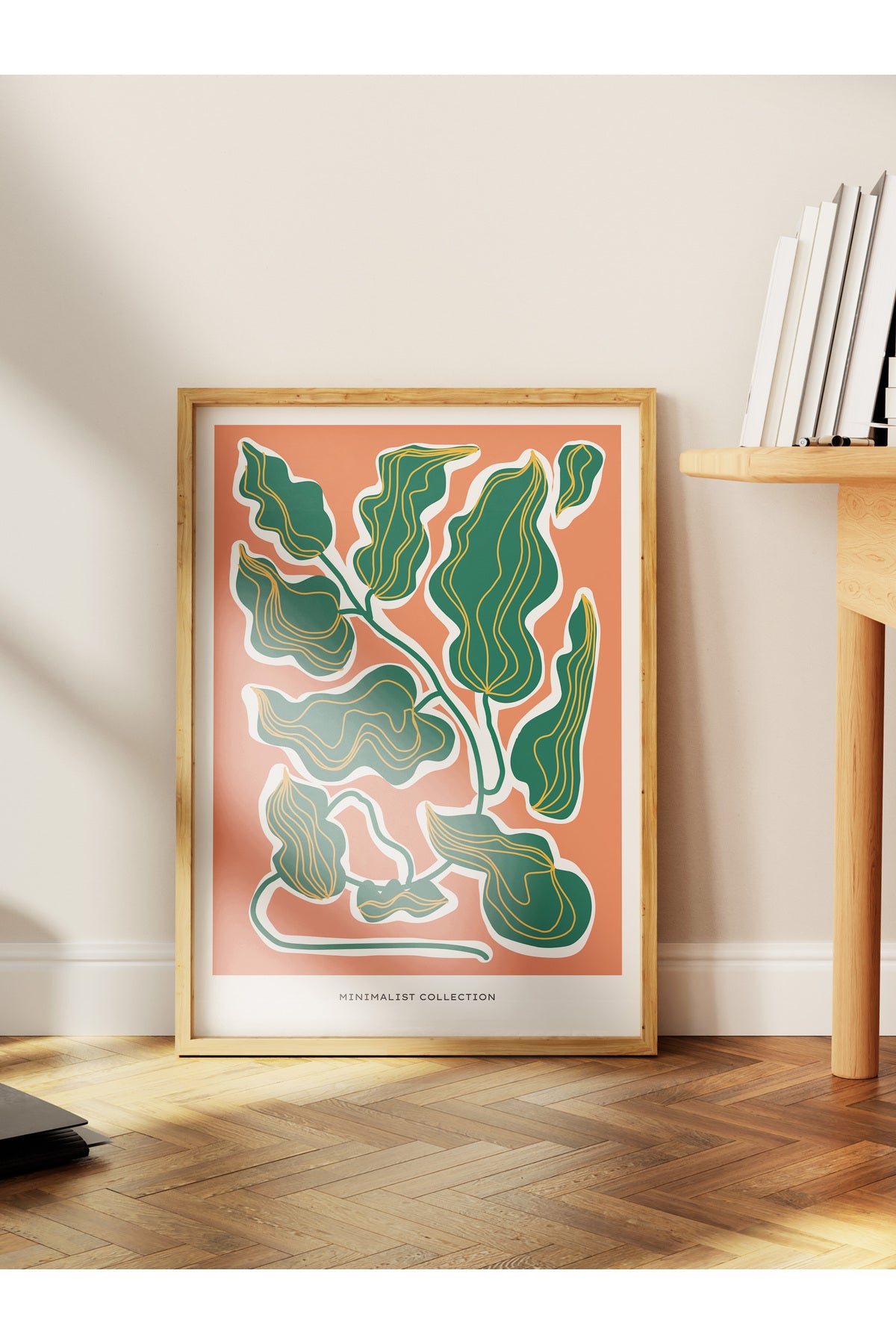 Estetik Duvar Posteri - Estetik Çizim Çerçevesiz Poster - Yatak Odası, Salon, Mutfak Duvar Dekoru