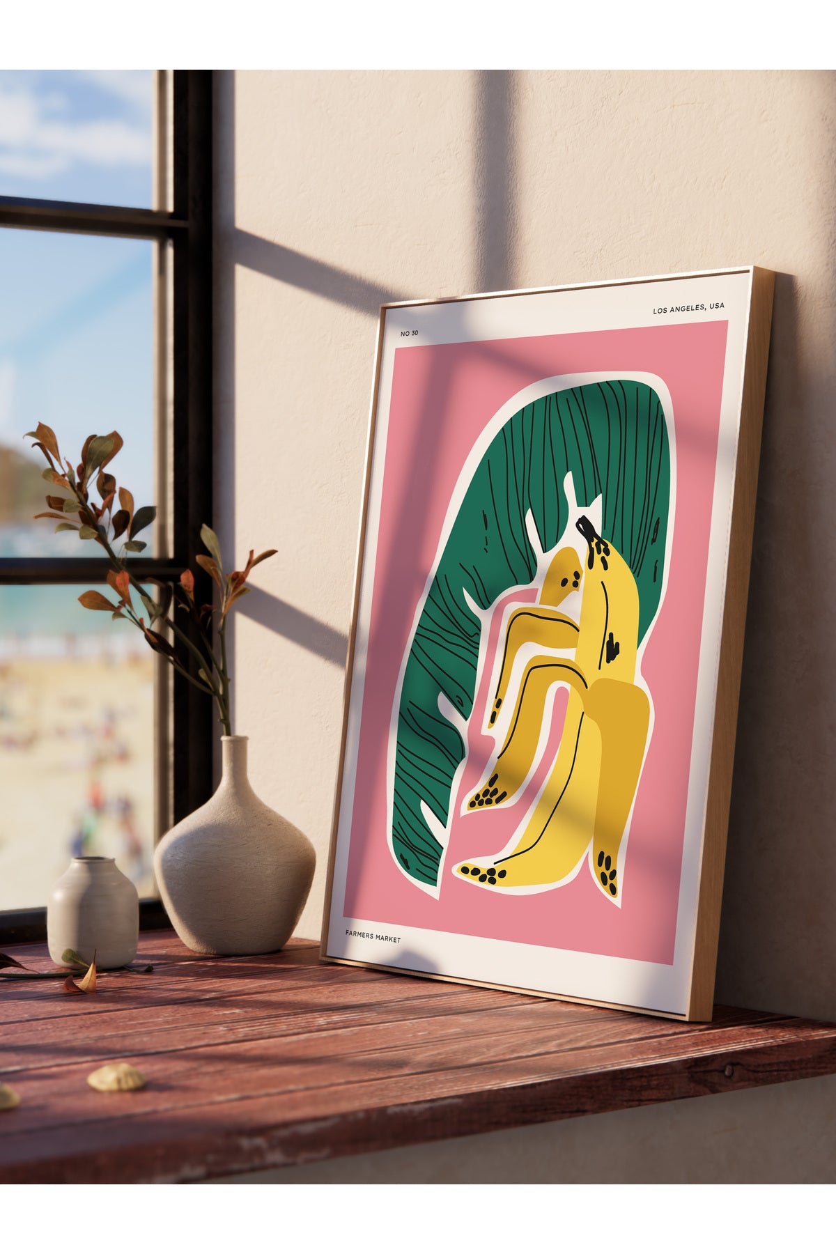 Estetik Duvar Posteri - Estetik Çizim Çerçevesiz Poster - Yatak Odası, Salon, Mutfak Duvar Dekoru