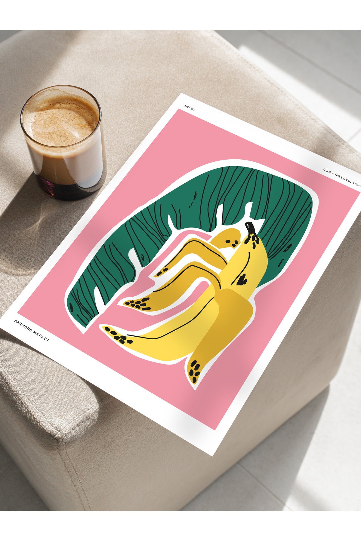 Estetik Duvar Posteri - Estetik Çizim Çerçevesiz Poster - Yatak Odası, Salon, Mutfak Duvar Dekoru