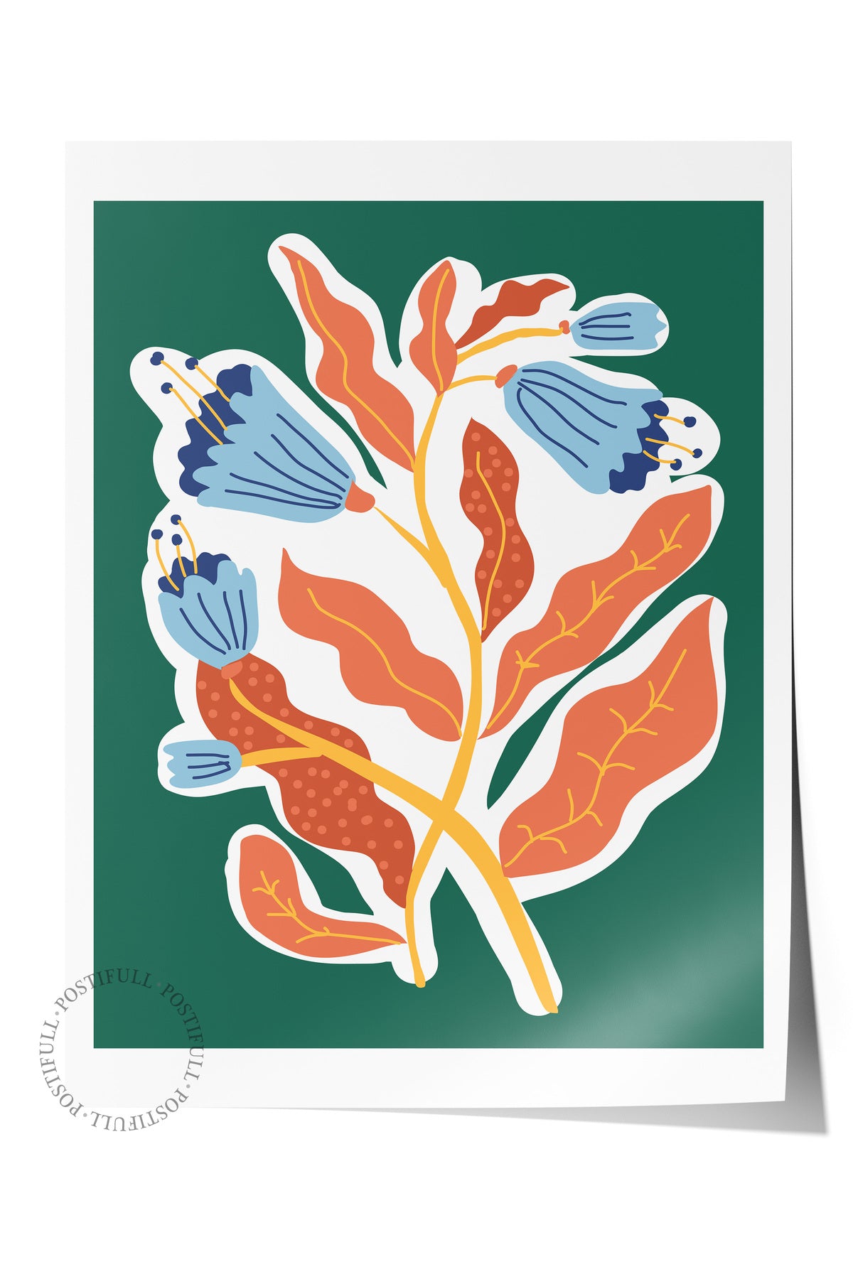 Estetik Duvar Posteri - Estetik Çizim Çerçevesiz Poster - Yatak Odası, Salon, Mutfak Duvar Dekoru