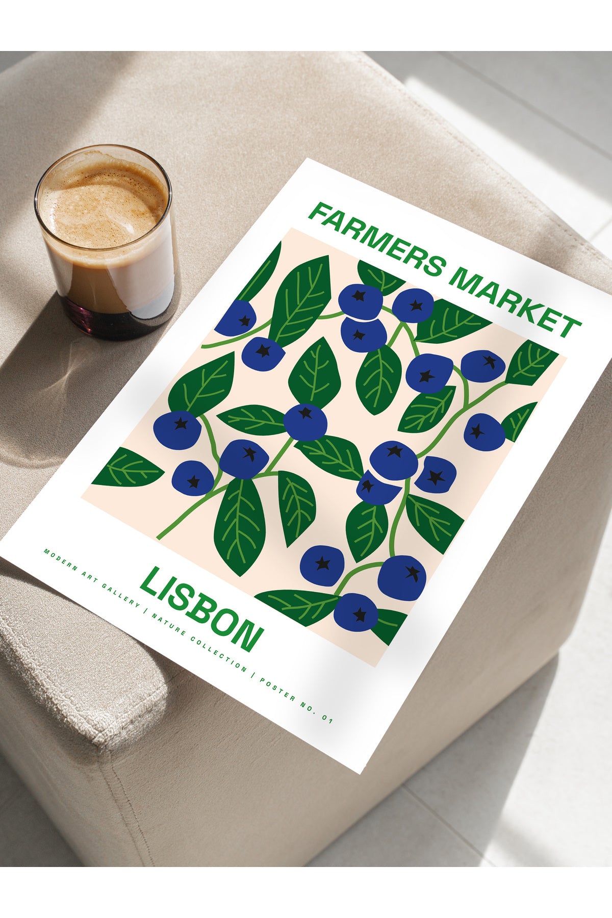 Estetik Duvar Posteri - Estetik Çizim Çerçevesiz Poster - Yatak Odası, Salon, Mutfak Duvar Dekoru