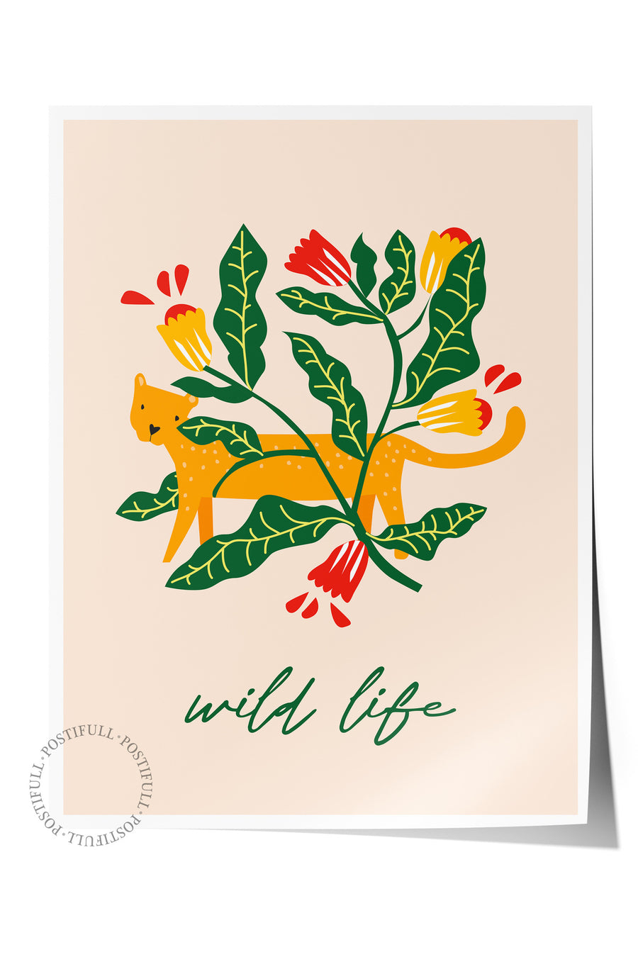 wild life Çerçevesiz Poster
