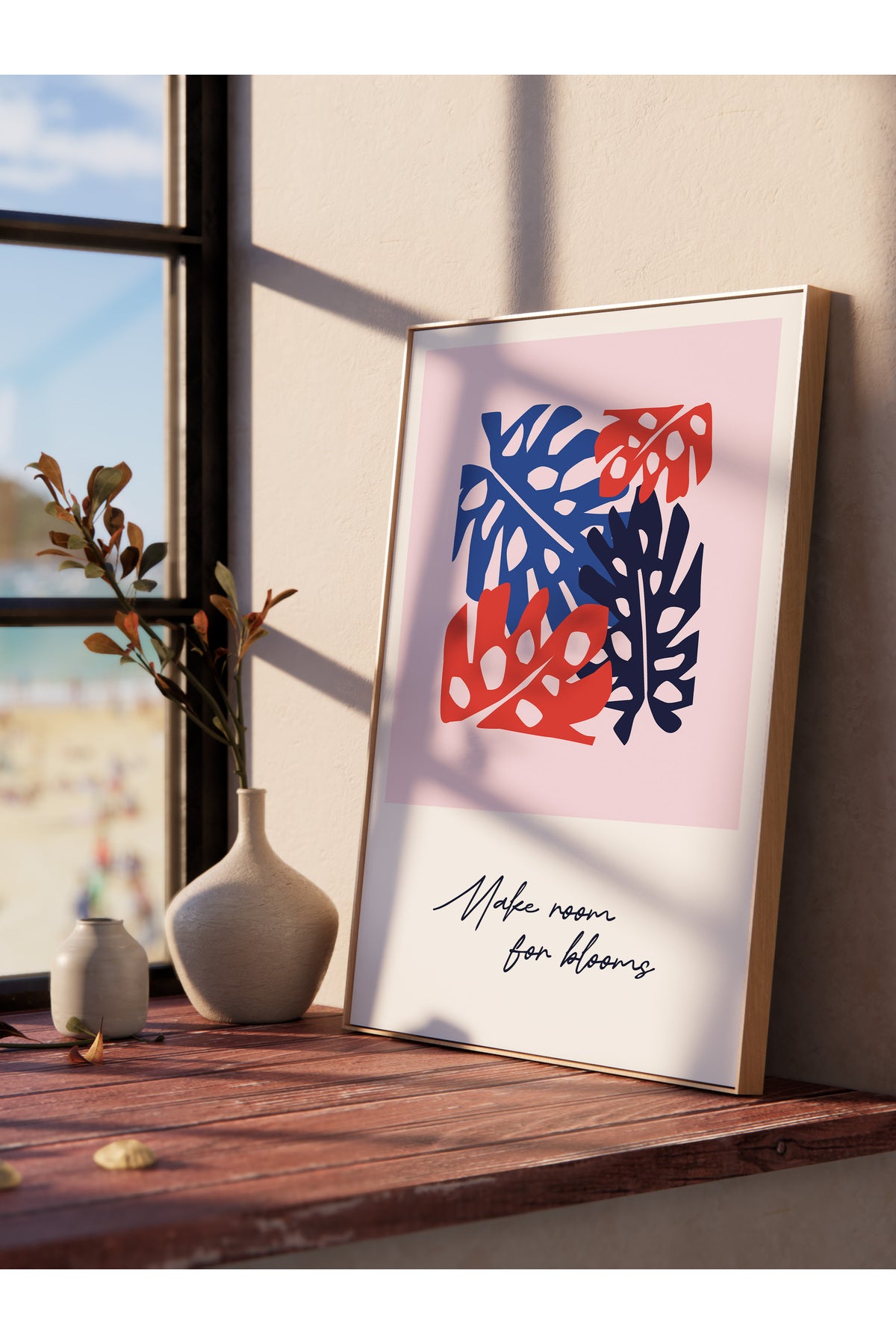 Estetik Duvar Posteri - Estetik Çizim Çerçevesiz Poster - Yatak Odası, Salon, Mutfak Duvar Dekoru