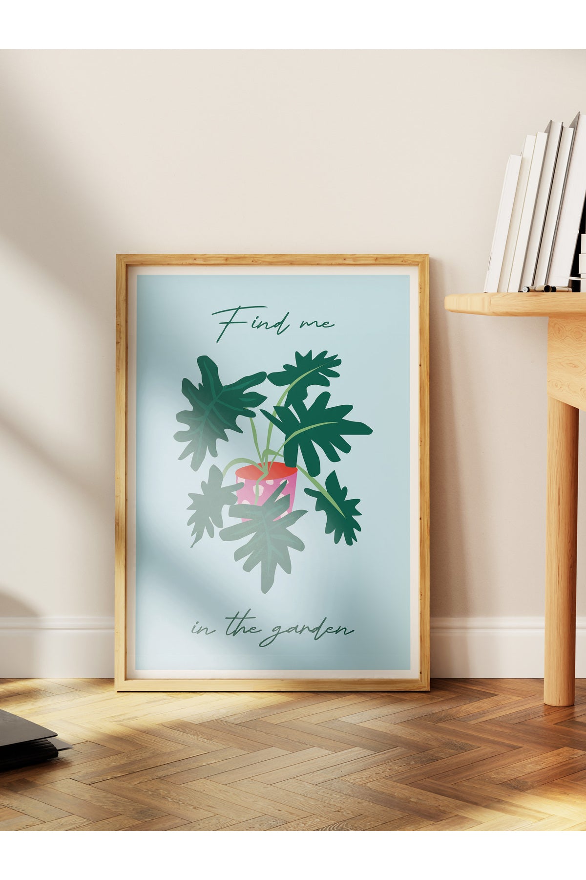 Estetik Duvar Posteri - Estetik Çizim Çerçevesiz Poster - Yatak Odası, Salon, Mutfak Duvar Dekoru