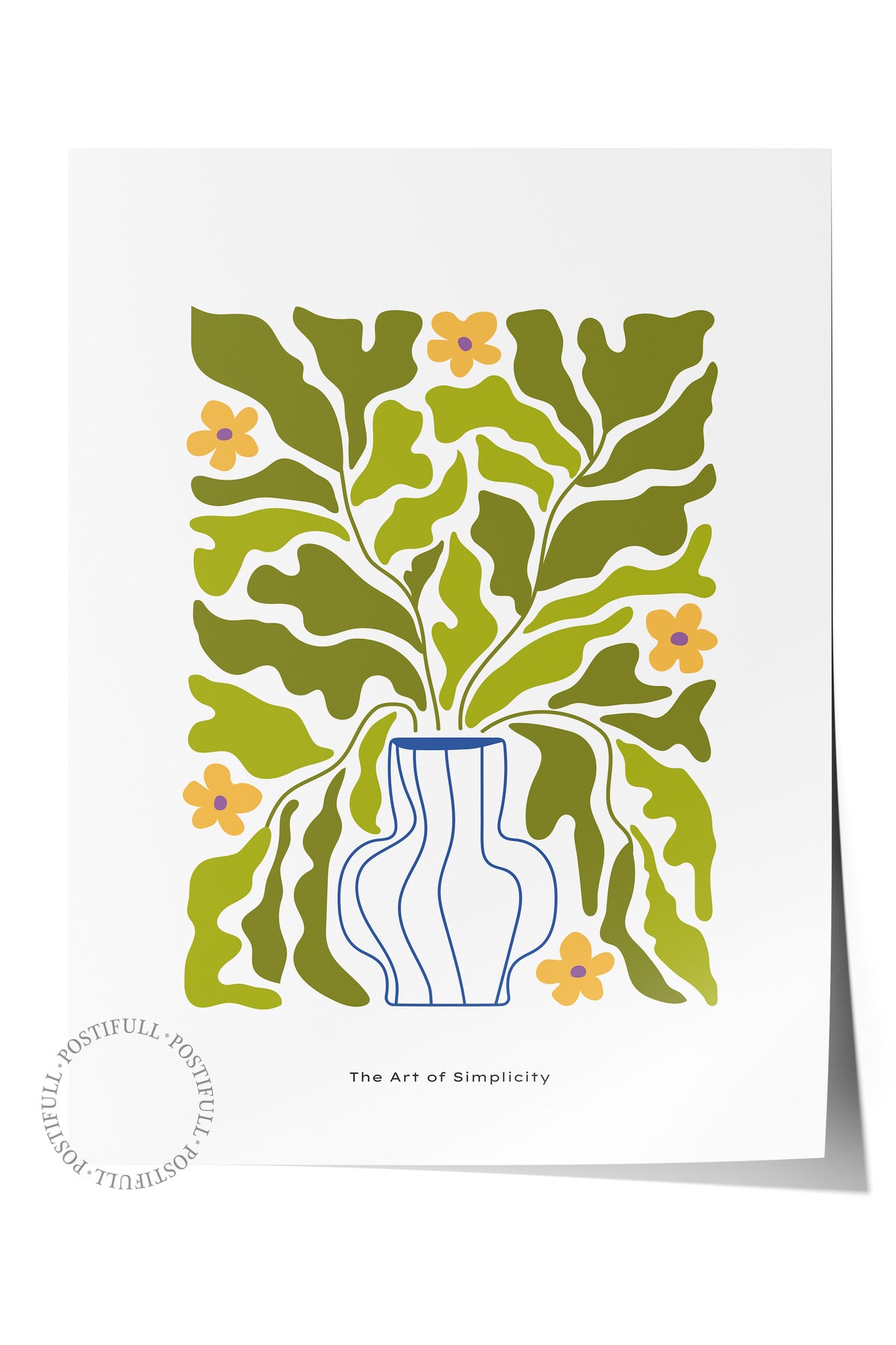 Estetik Duvar Posteri - Estetik Çizim Çerçevesiz Poster - Yatak Odası, Salon, Mutfak Duvar Dekoru