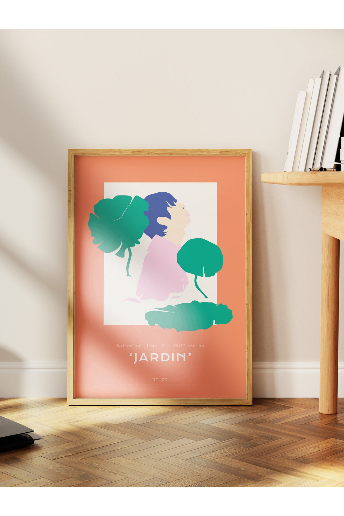Estetik Duvar Posteri - Estetik Çizim Çerçevesiz Poster - Yatak Odası, Salon, Mutfak Duvar Dekoru