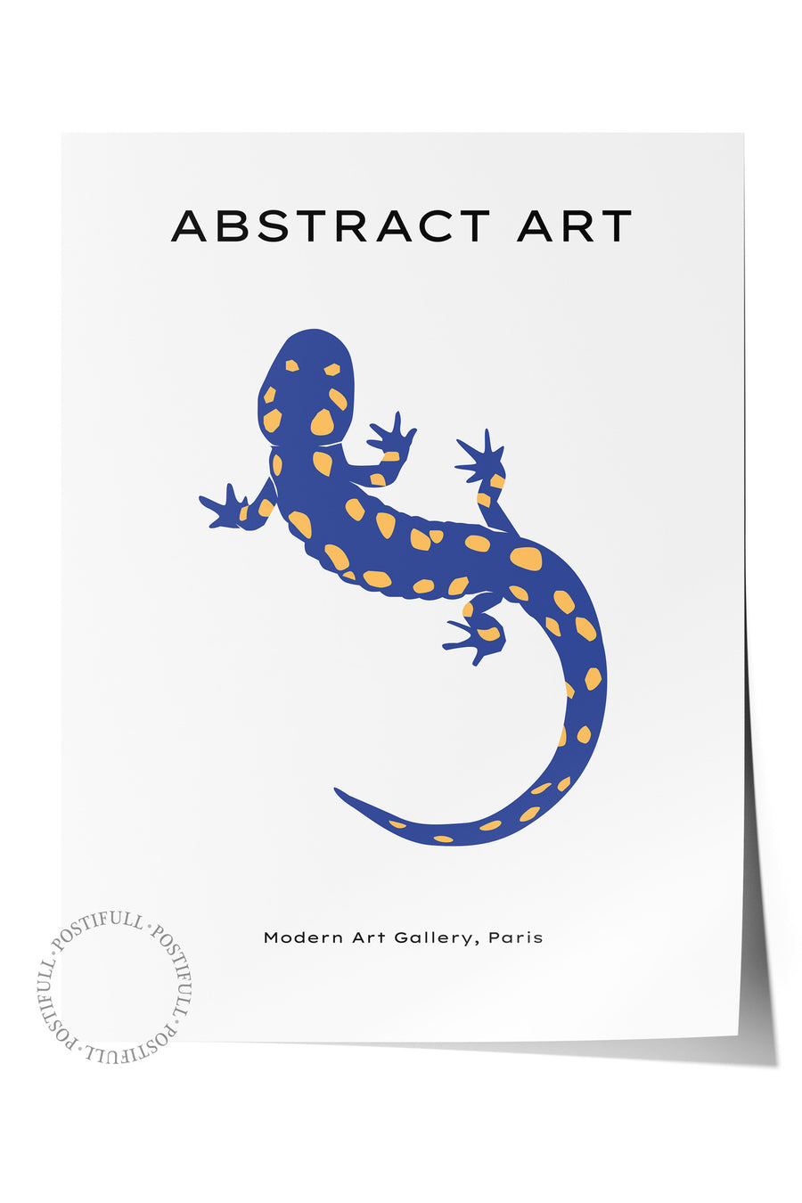 ABSTRACT ART Tropikal İllustrasyon Çerçevesiz Poster