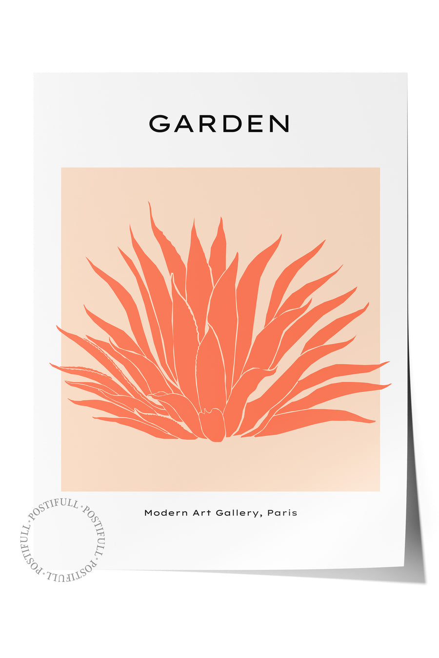 GARDEN Tropikal İllustrasyon Çerçevesiz Poster