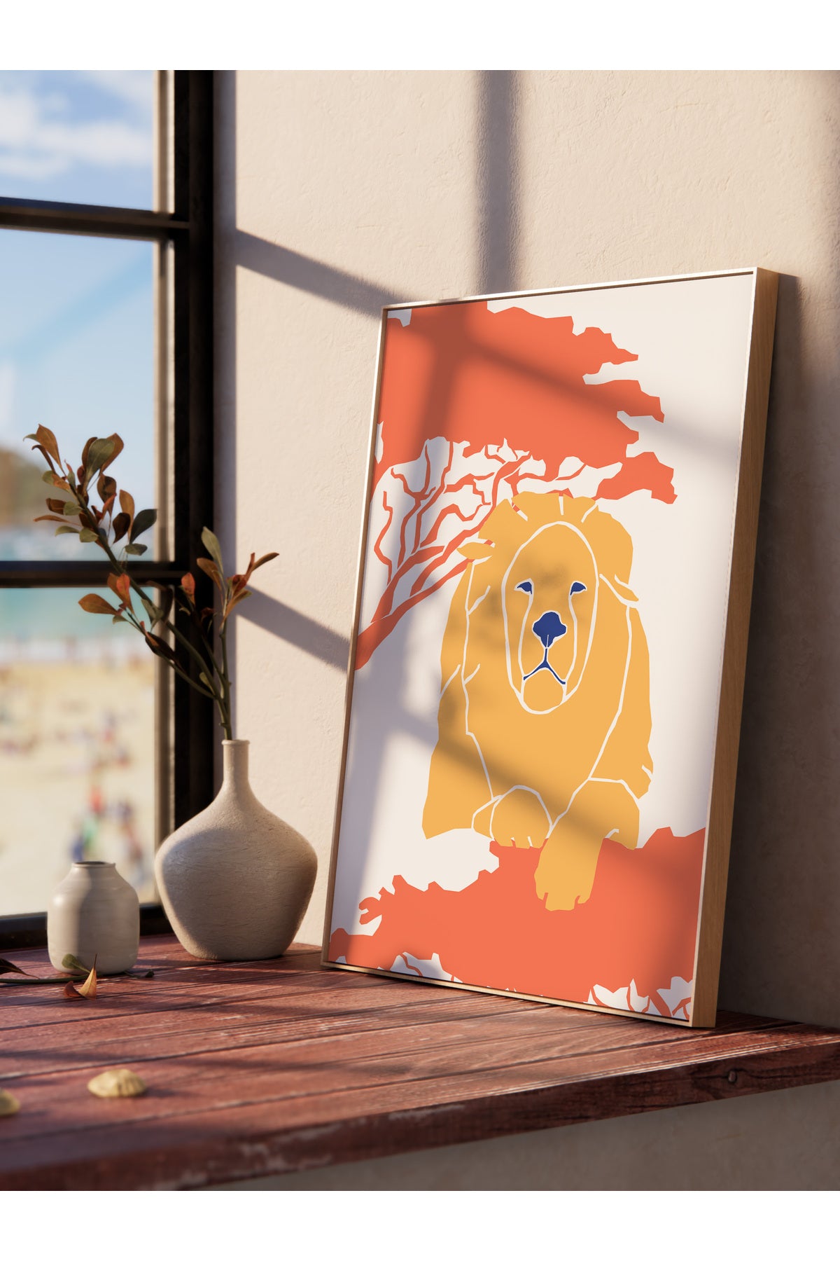 Estetik Duvar Posteri - Estetik Çizim Çerçevesiz Poster - Yatak Odası, Salon, Mutfak Duvar Dekoru