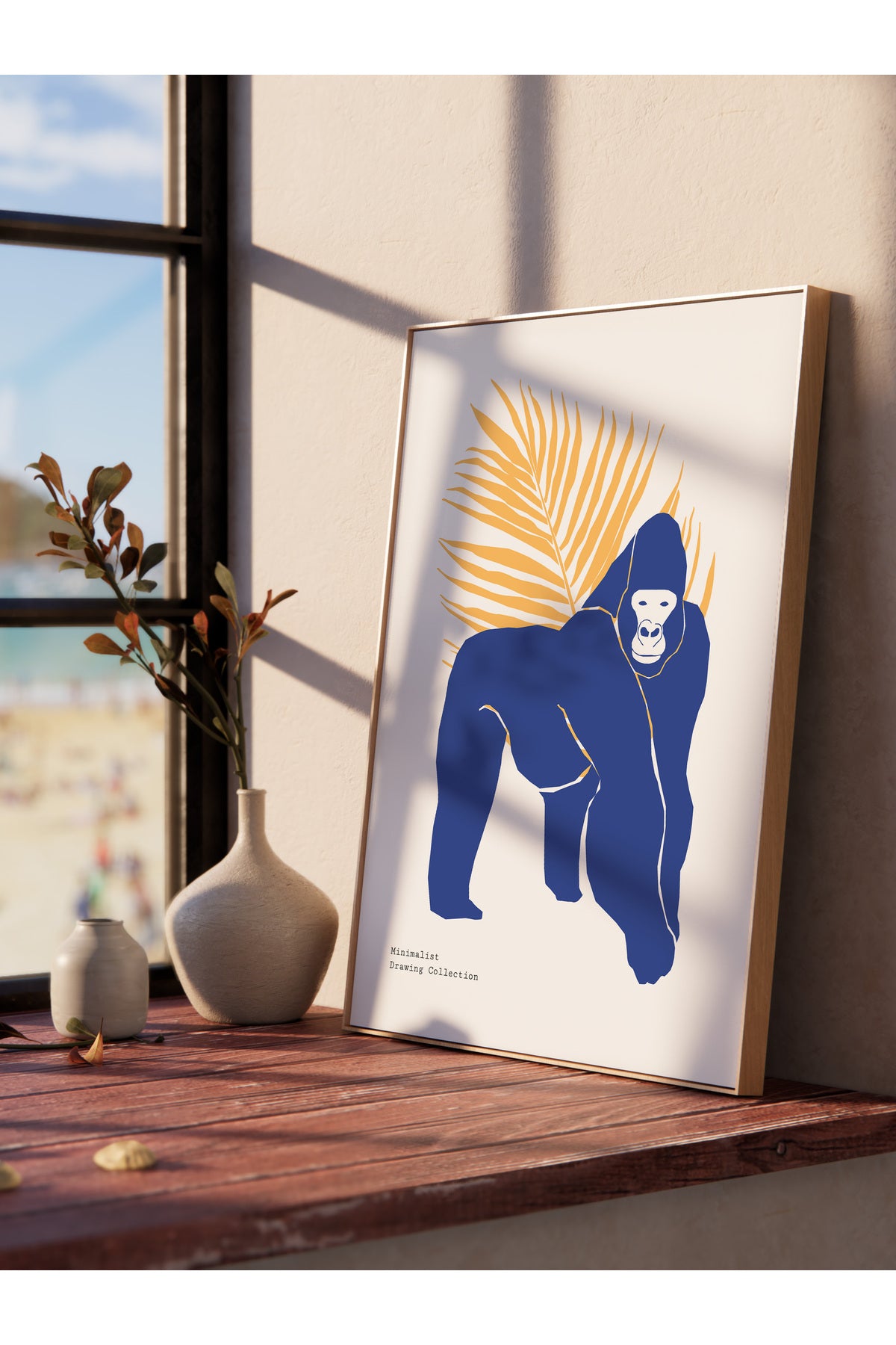 Estetik Duvar Posteri - Estetik Çizim Çerçevesiz Poster - Yatak Odası, Salon, Mutfak Duvar Dekoru