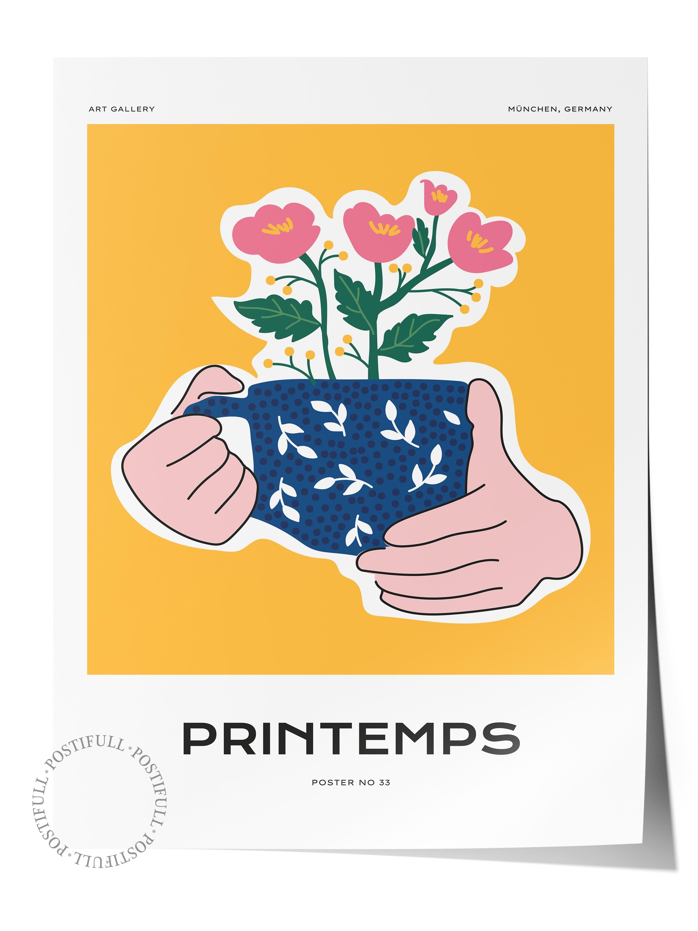 Estetik Duvar Posteri - Estetik Çizim Çerçevesiz Poster - Yatak Odası, Salon, Mutfak Duvar Dekoru