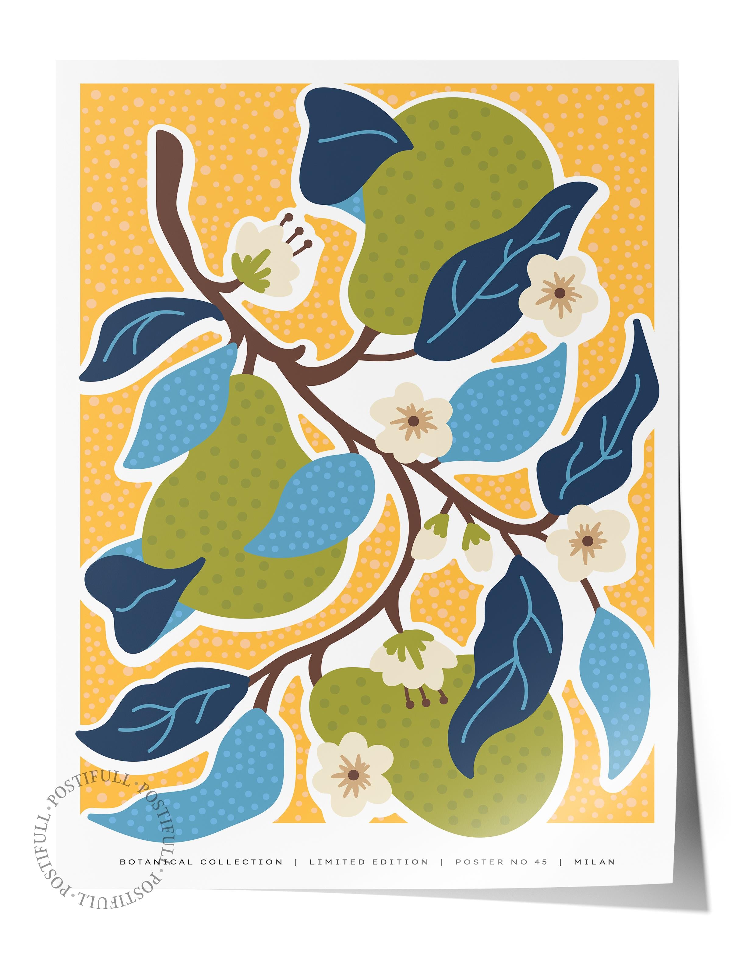 Estetik Duvar Posteri - Estetik Çizim Çerçevesiz Poster - Yatak Odası, Salon, Mutfak Duvar Dekoru