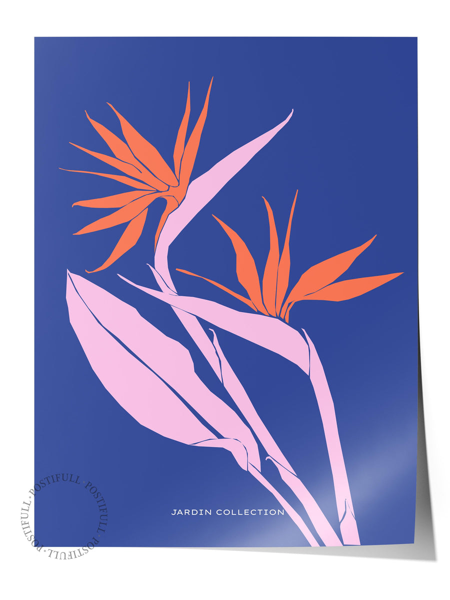 Jardin Collection Tropikal İllustrasyon Çerçevesiz Poster