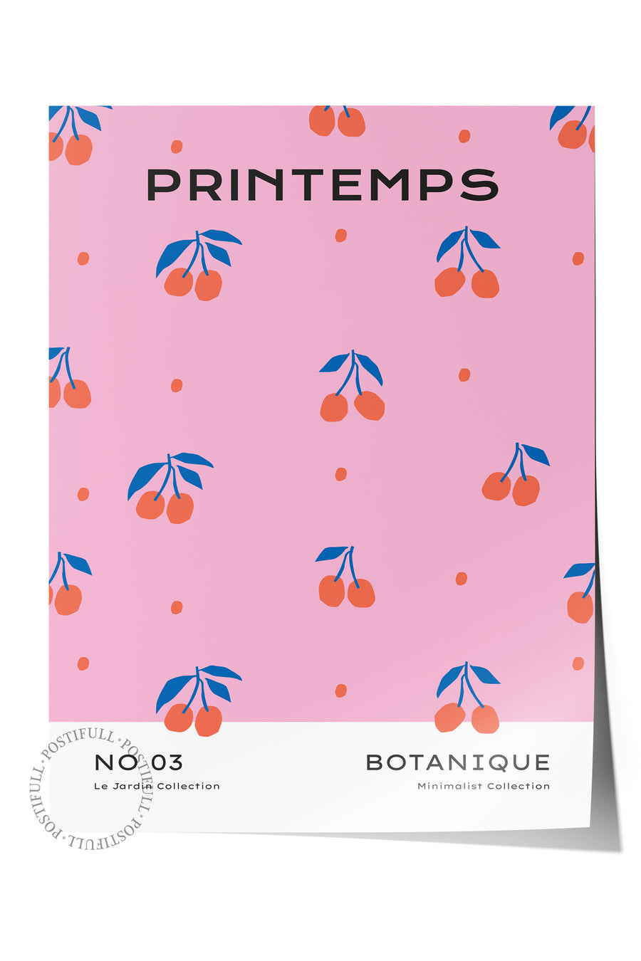 PRINTEMPS Renkli Bohem Çerçevesiz Poster