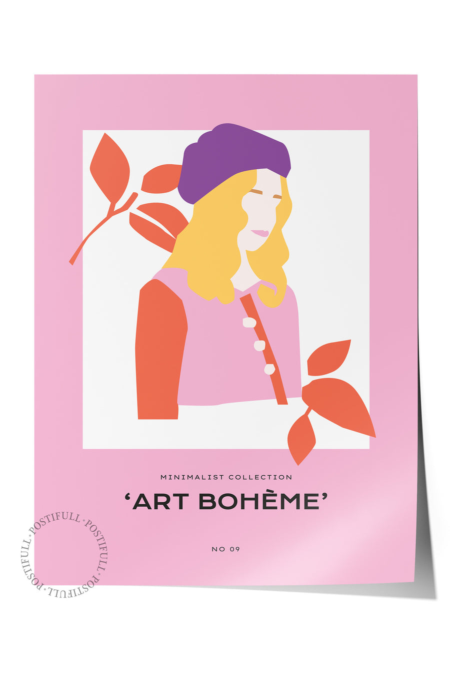 Art Bohème Renkli Bohem Çerçevesiz Poster