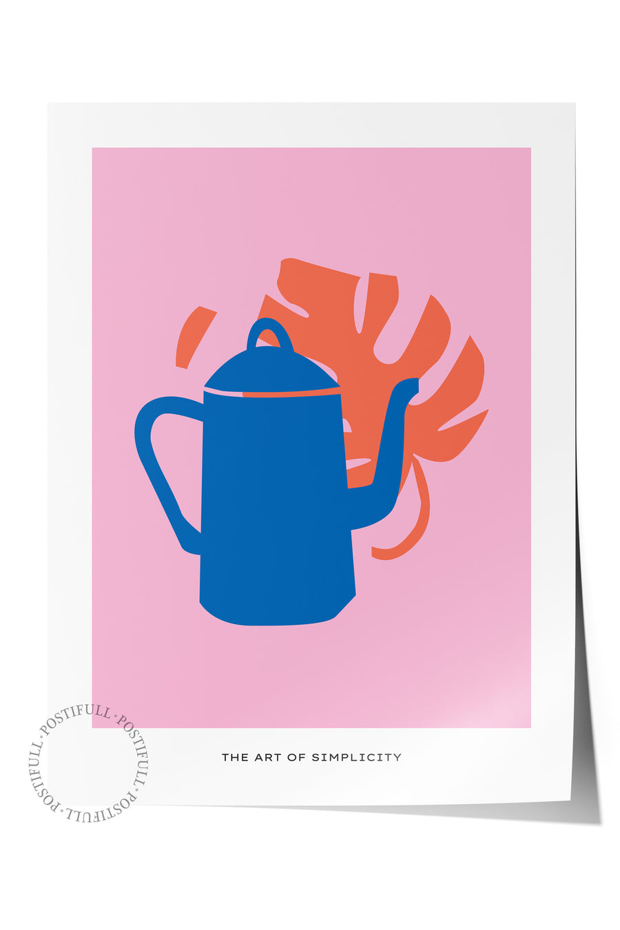 The Art of Simplicity Renkli Bohem Çerçevesiz Poster