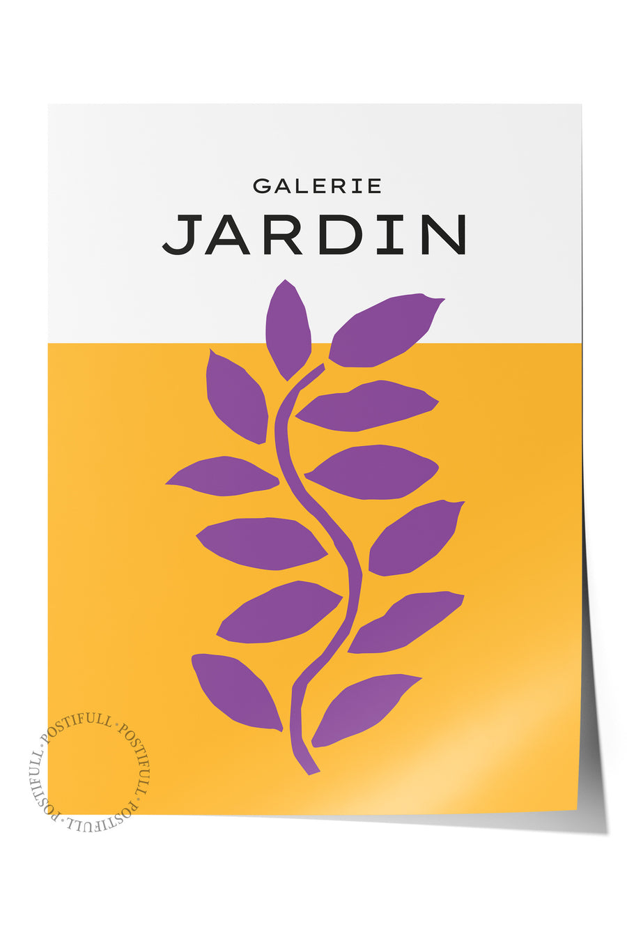 Farklı Tonlarda GALERIE JARDIN Renkli Bohem Çerçevesiz Poster
