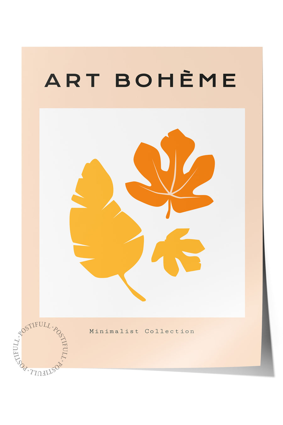 Farklı Tonlarda ART BOHÈME Renkli Bohem Çerçevesiz Poster
