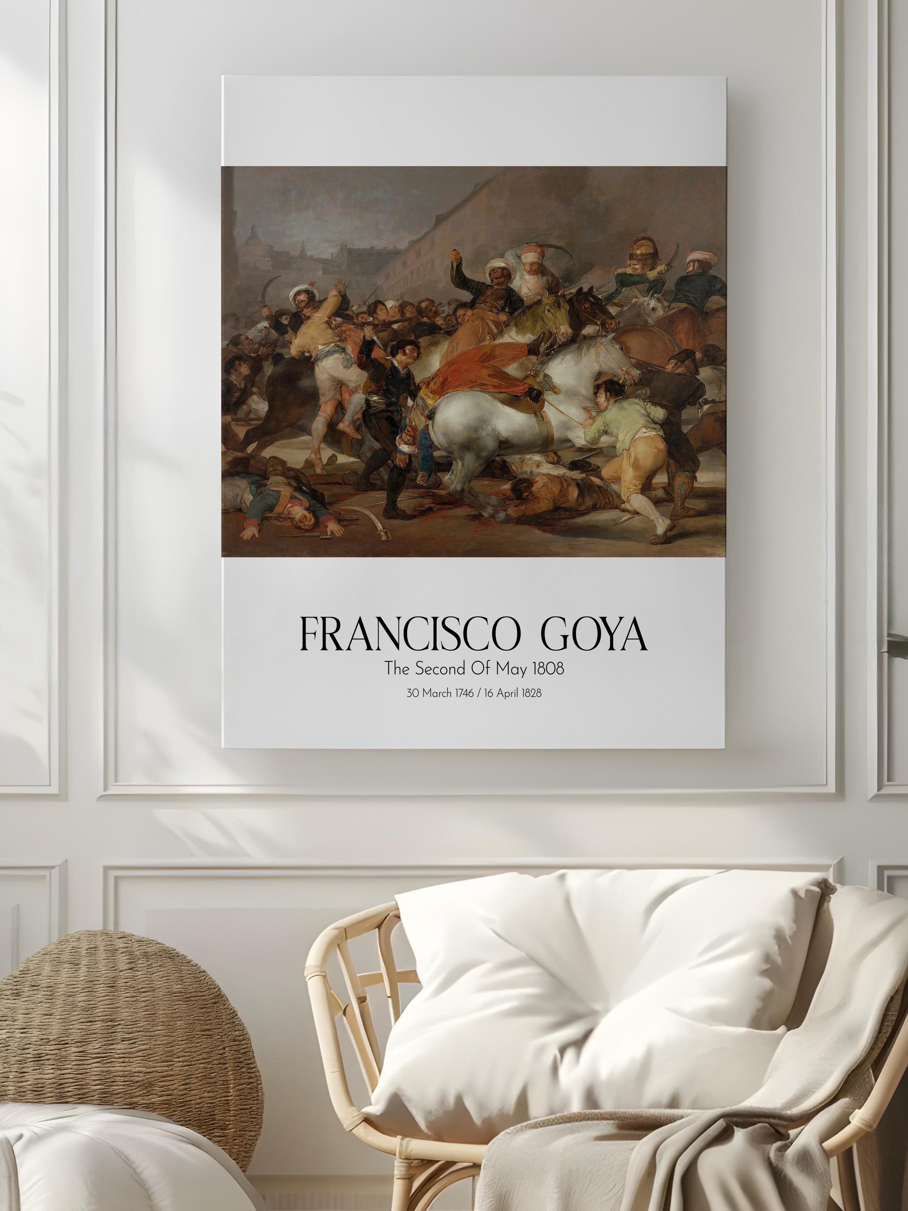 Francisco Goya, Kanvas Tablo, Sanat Serisi NO:111870