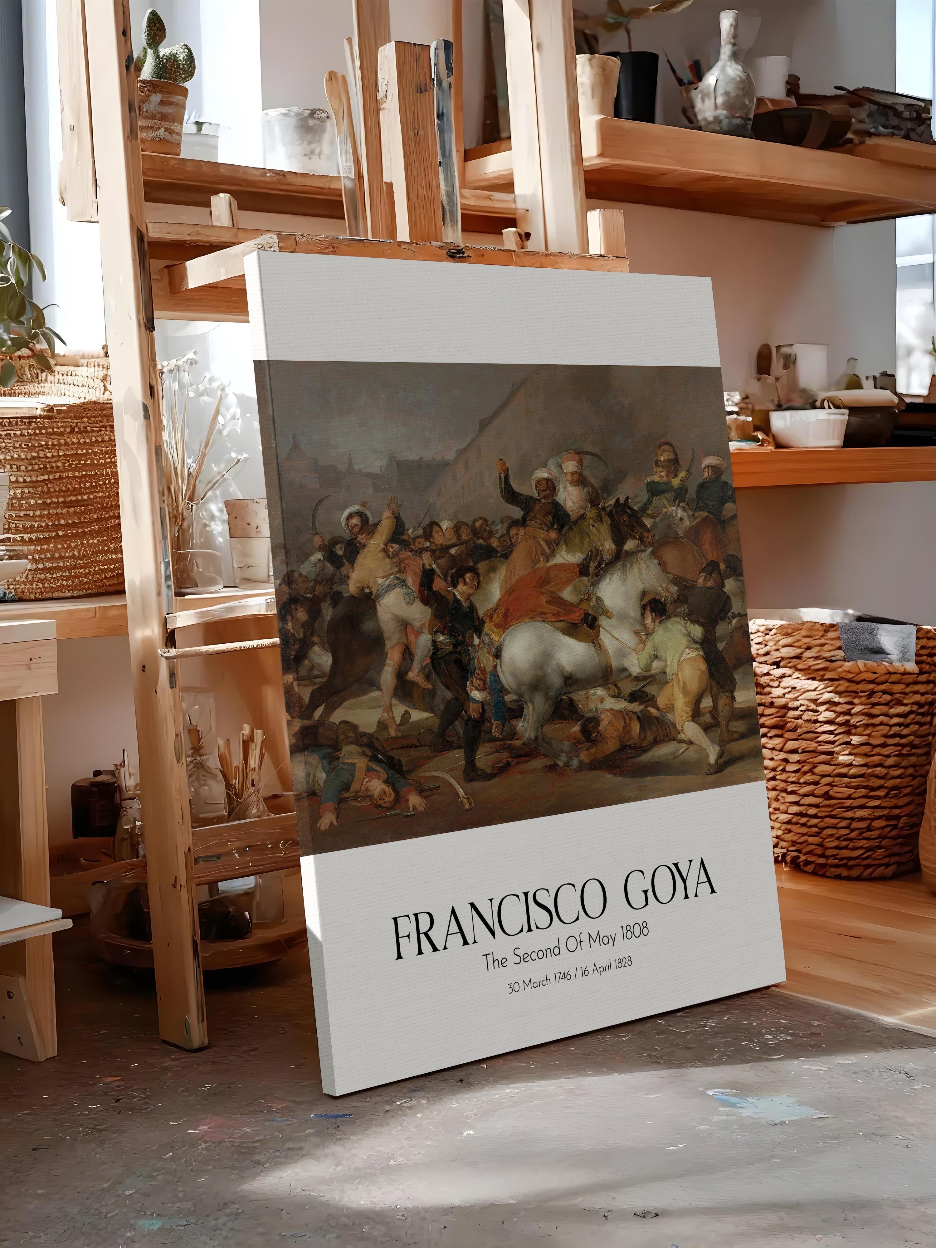 Francisco Goya, Kanvas Tablo, Sanat Serisi NO:111870