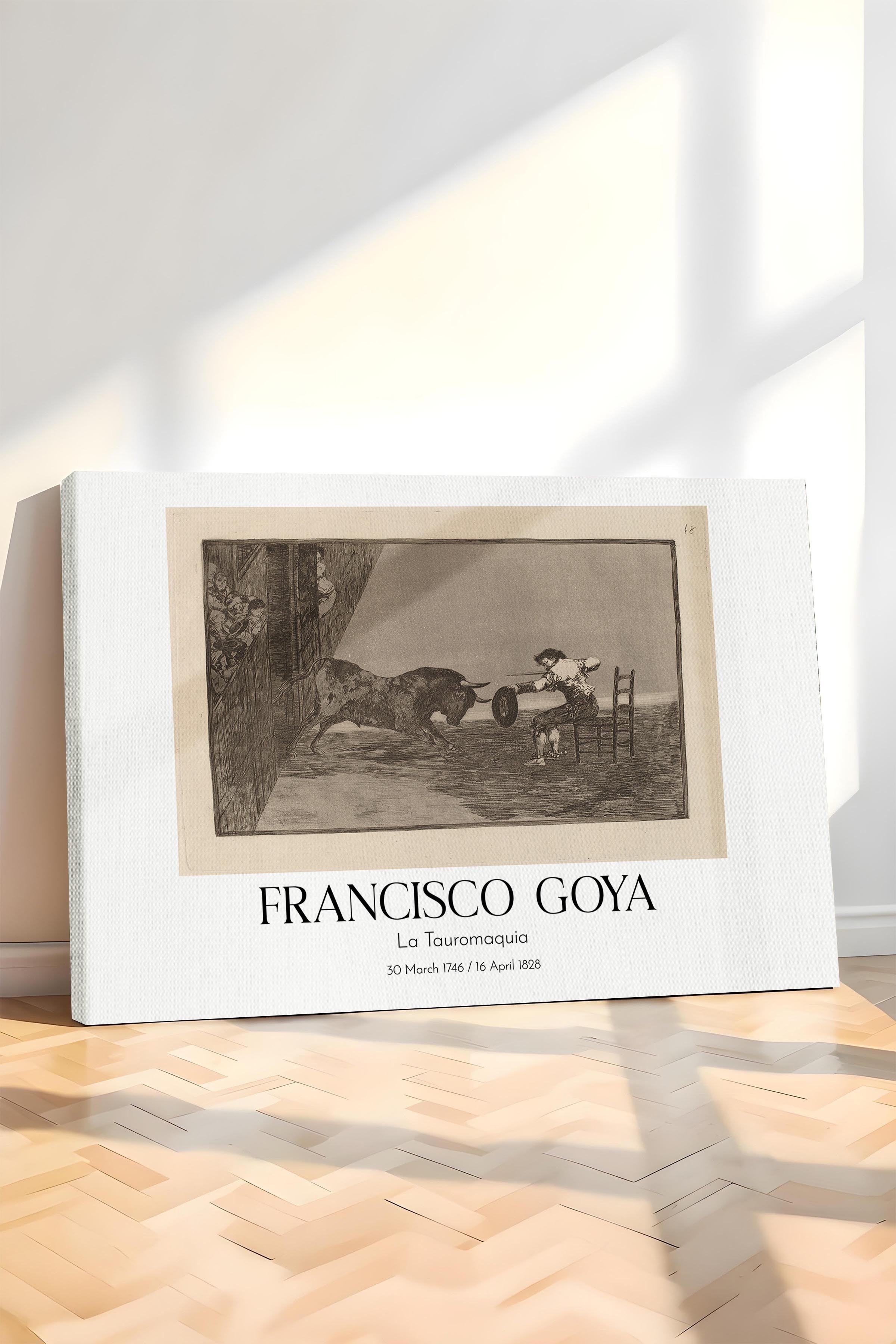 Francisco Goya - La Tauromaquia, Kanvas Tablo, Sanat Serisi NO:111878