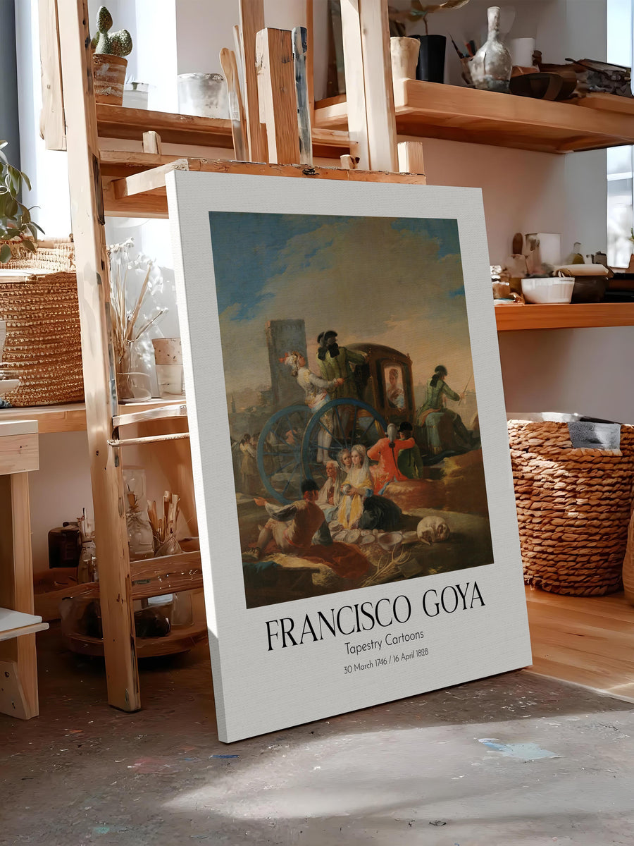 Francisco Goya - Tapestry Cartoons, Kanvas Tablo, Sanat Serisi NO:111864