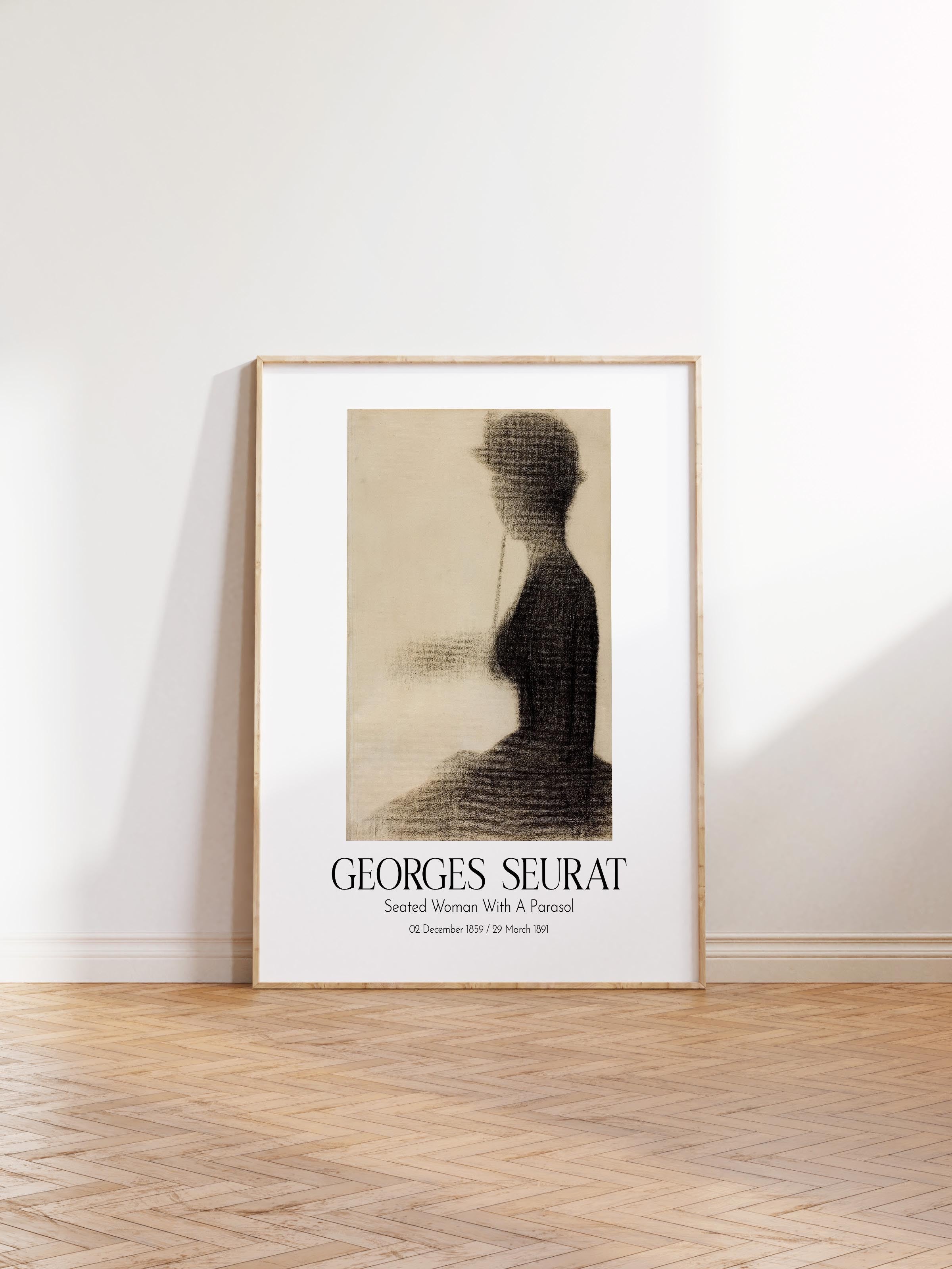 Georges Seurat, Ahşap Çerçeveli Tablo, Sanat Serisi NO:111914