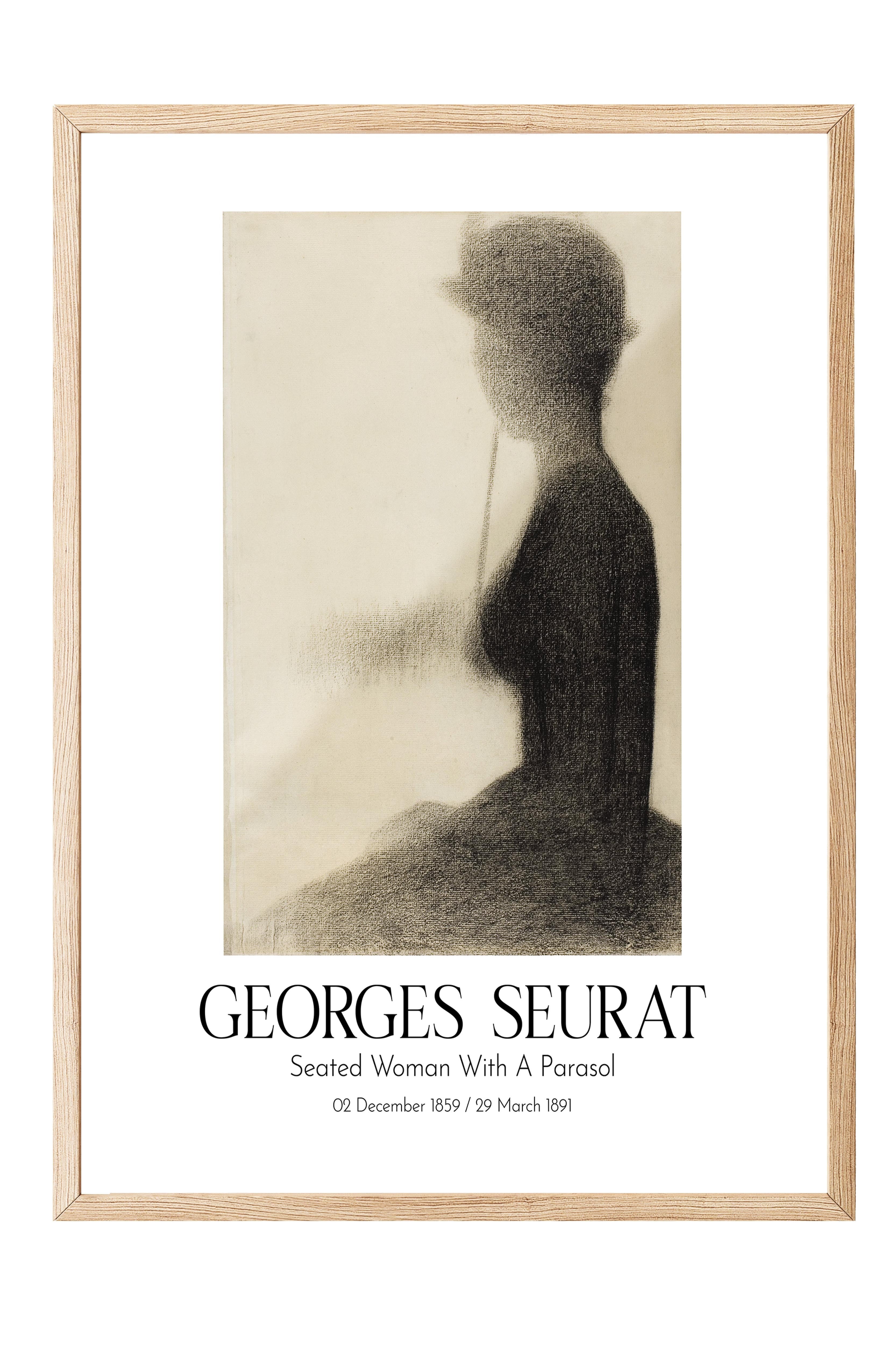 Georges Seurat, Ahşap Çerçeveli Tablo, Sanat Serisi NO:111914