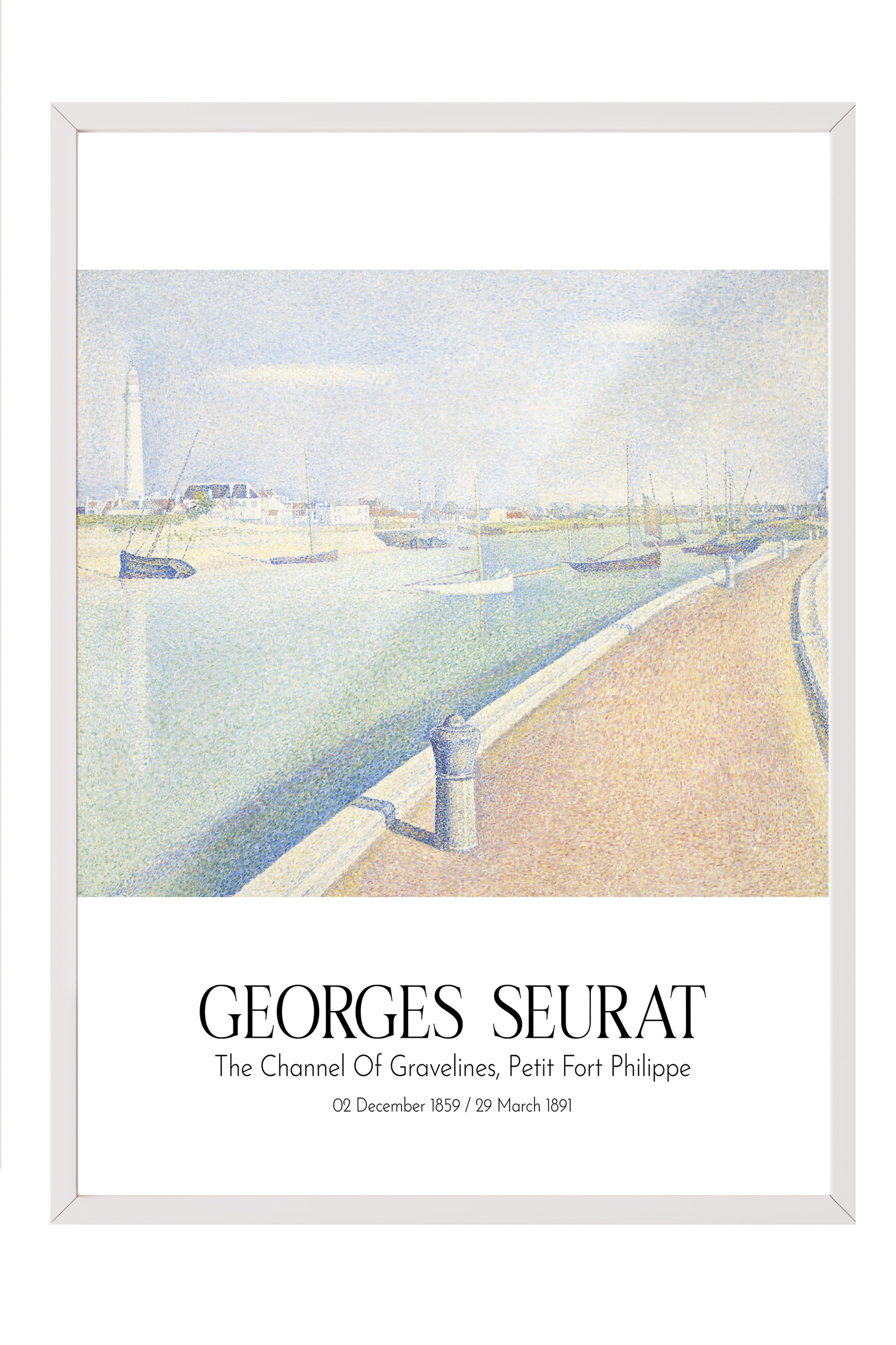 Georges Seurat, Beyaz Çerçeveli Tablo, Sanat Serisi NO:111917