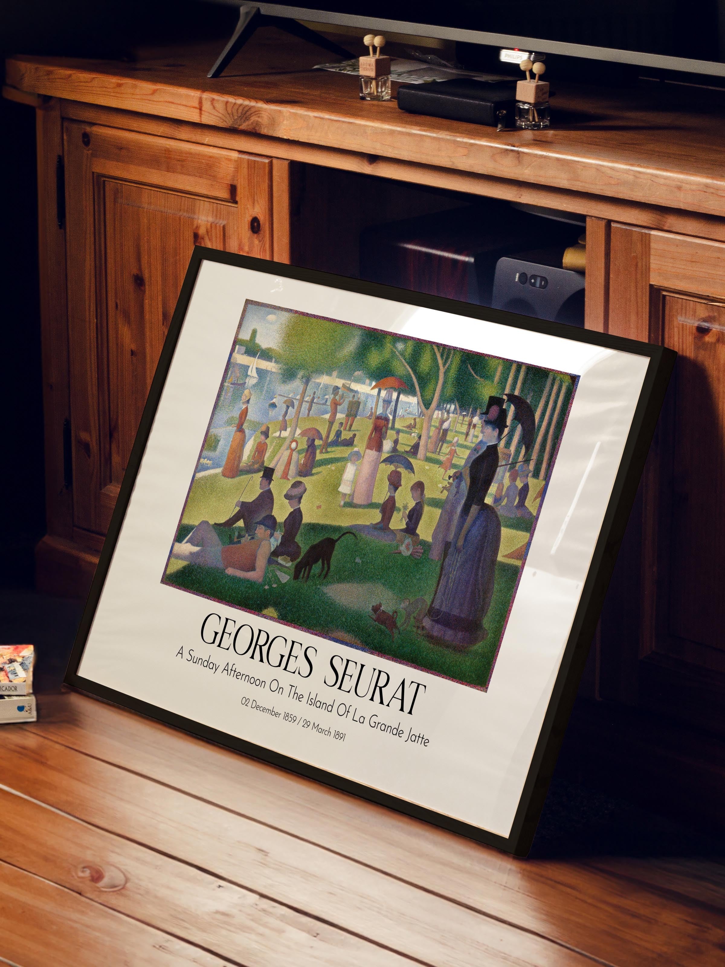 Georges Seurat, Siyah Çerçeveli Tablo, Sanat Serisi NO:111926