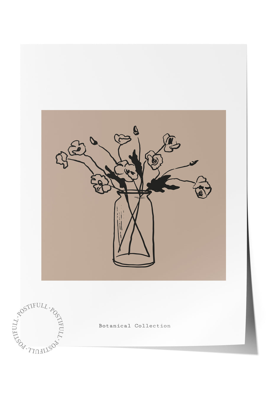 Botanical Collection Minimalist Yaz Çerçevesiz Poster