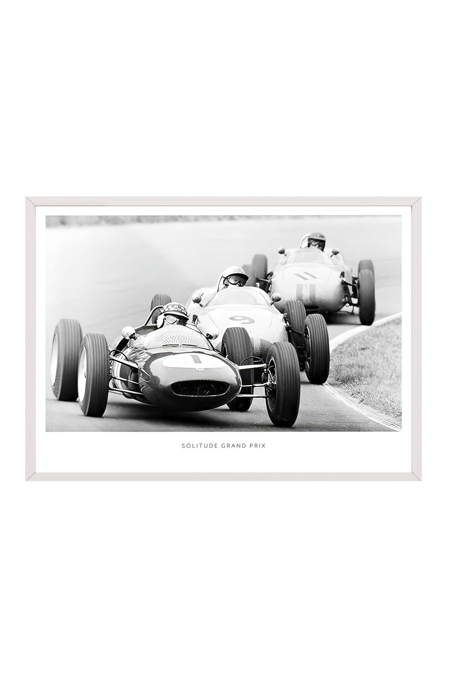 Solitude Grand Prix Yarış Otomobilleri Comfort Serisi Poster – Beyaz Çerçeveli Tablo
