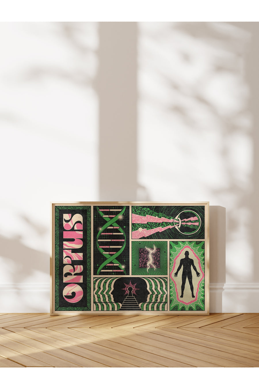 Grunge Tema Duvar Posteri, Çerçevesiz Poster, Duvar Dekoru, Çerçevesiz Tablo