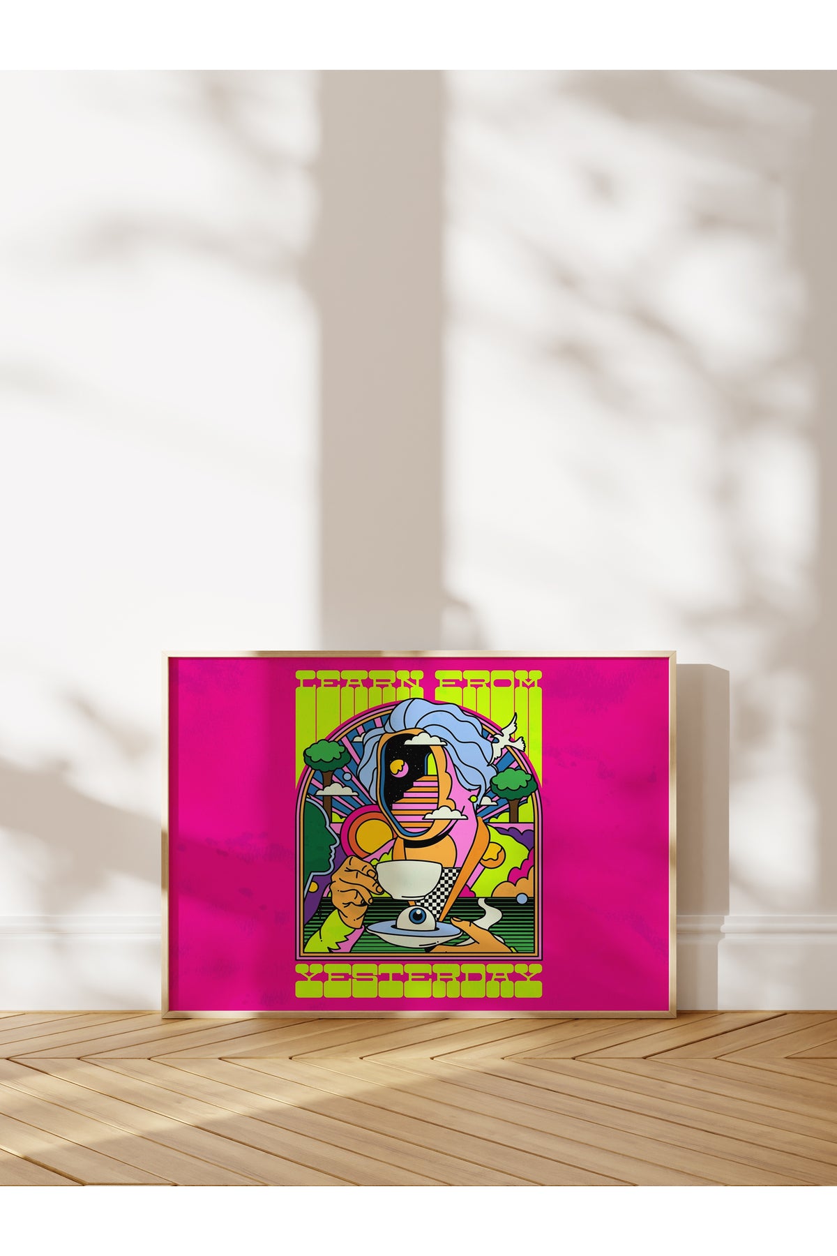 Grunge Tema Duvar Posteri, Çerçevesiz Poster, Duvar Dekoru, Çerçevesiz Tablo