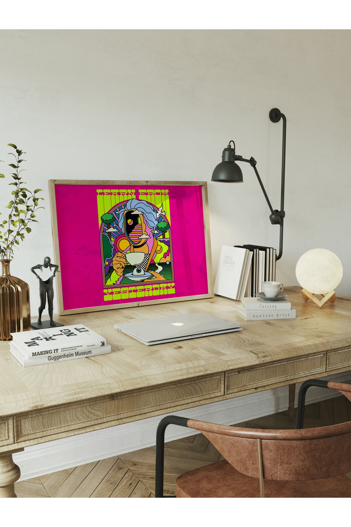 Grunge Tema Duvar Posteri, Çerçevesiz Poster, Duvar Dekoru, Çerçevesiz Tablo