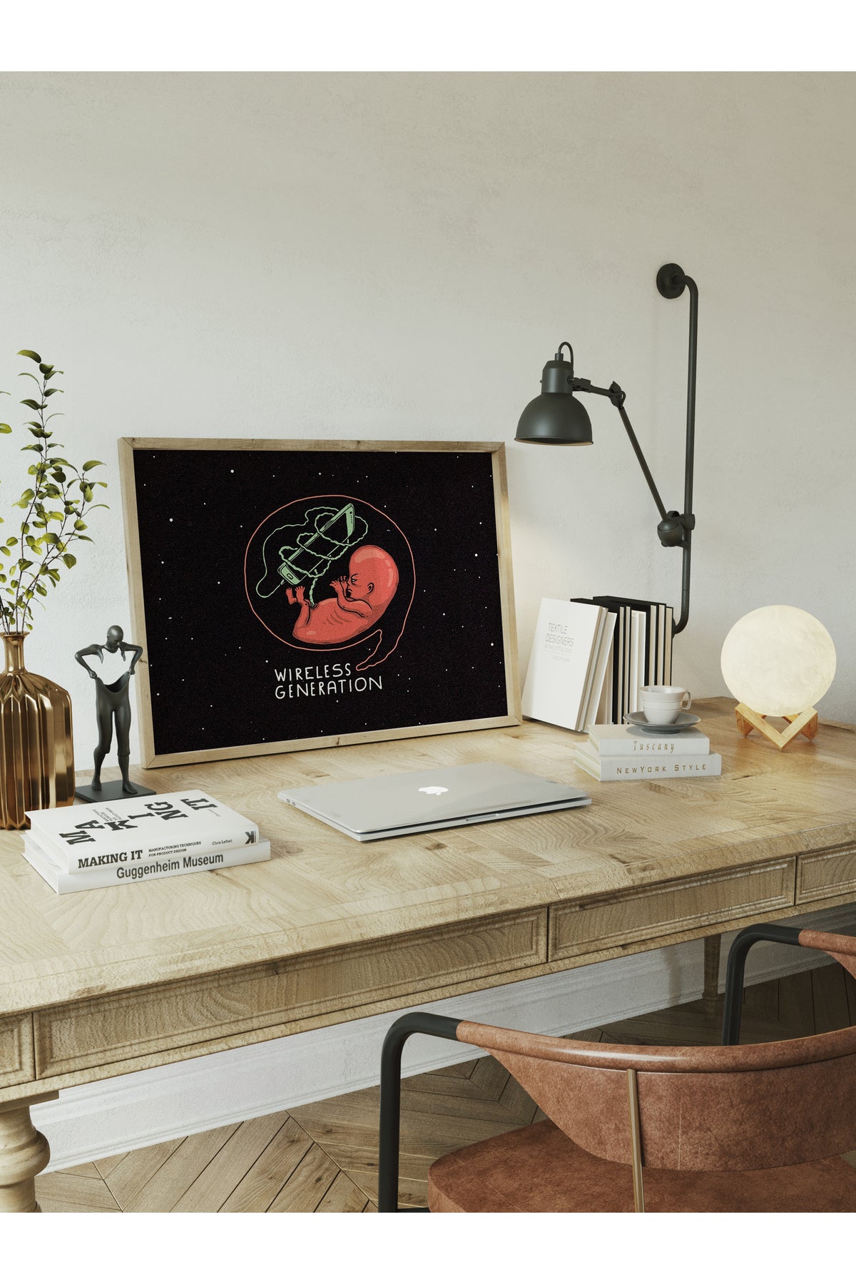 Grunge Tema Duvar Posteri, Çerçevesiz Poster, Duvar Dekoru, Çerçevesiz Tablo